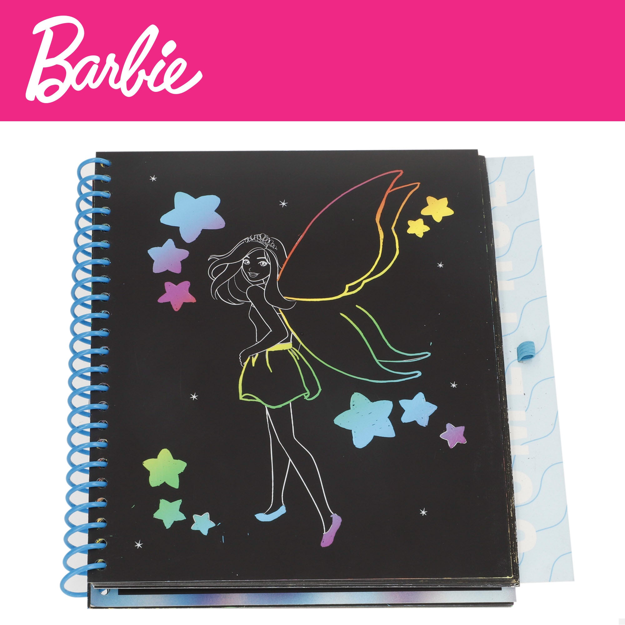 Barbie Scratch book con dibujos para rascar