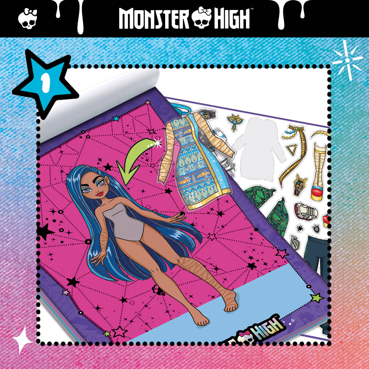 Monster High Cuaderno de actividades | Juguetes Online – JuguetesOnline