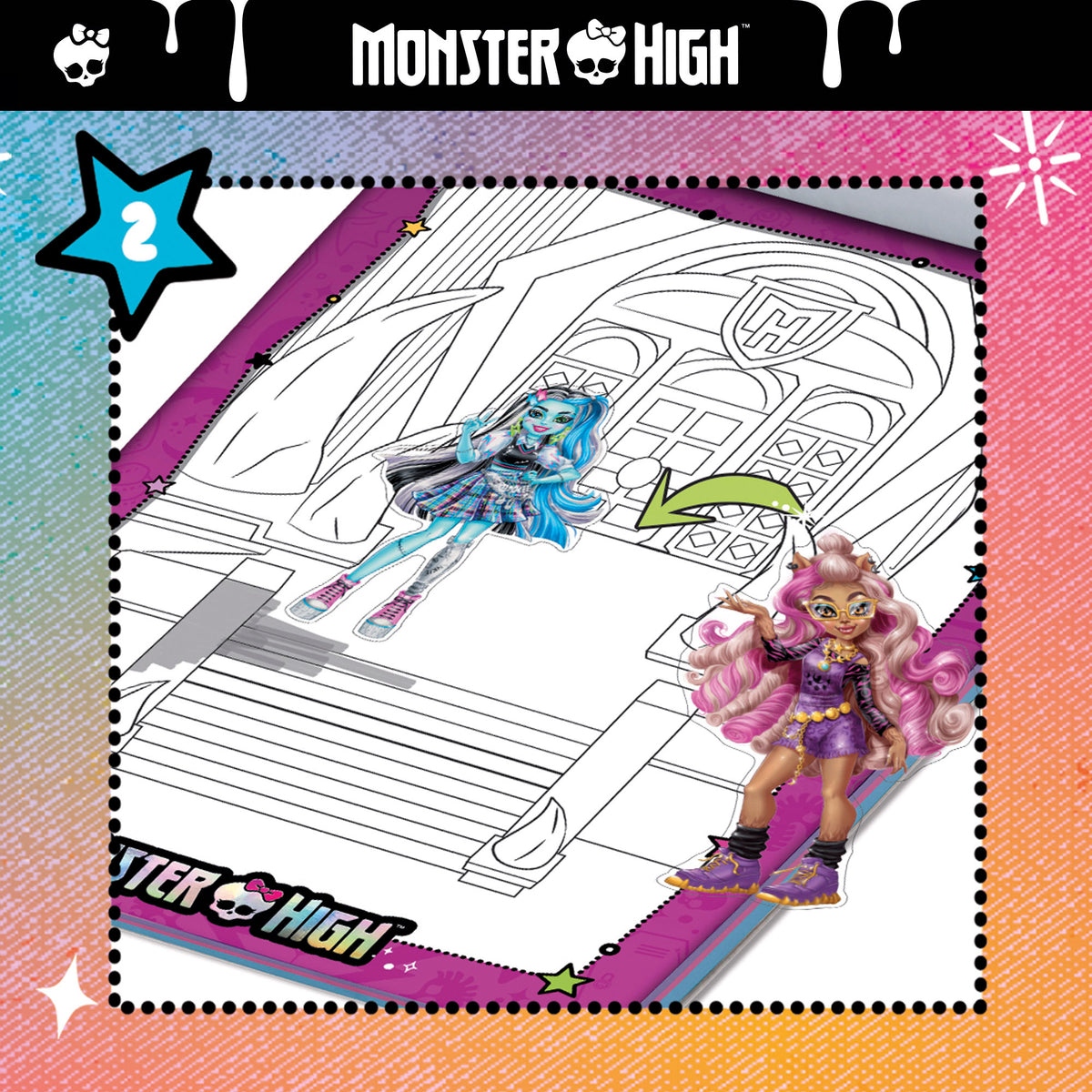 Monster High Cuaderno de actividades | Juguetes Online