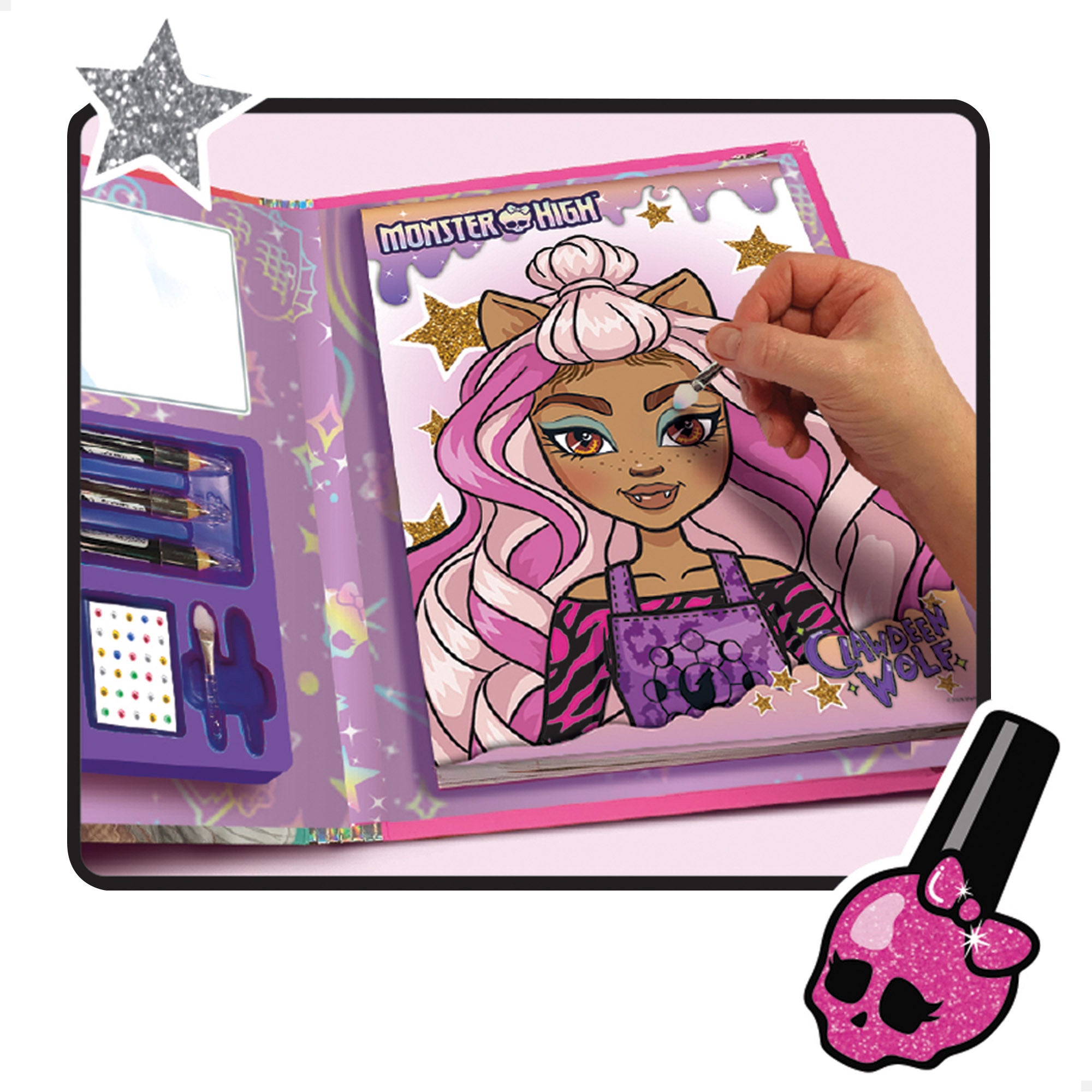 Monster High Set maquillaje 3 en 1