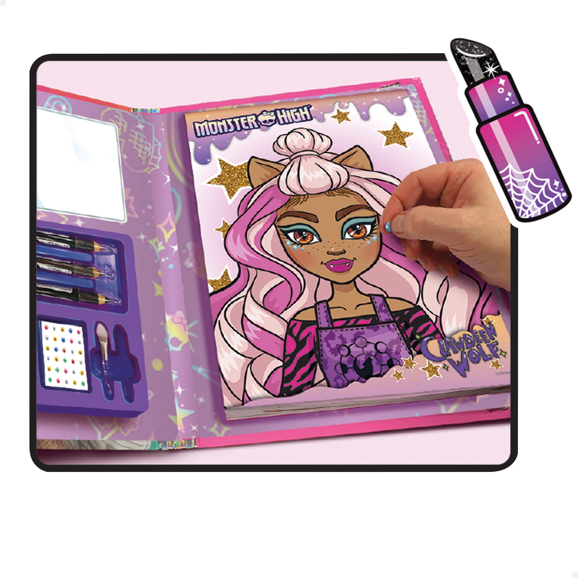 Monster High Set maquillaje 3 en 1