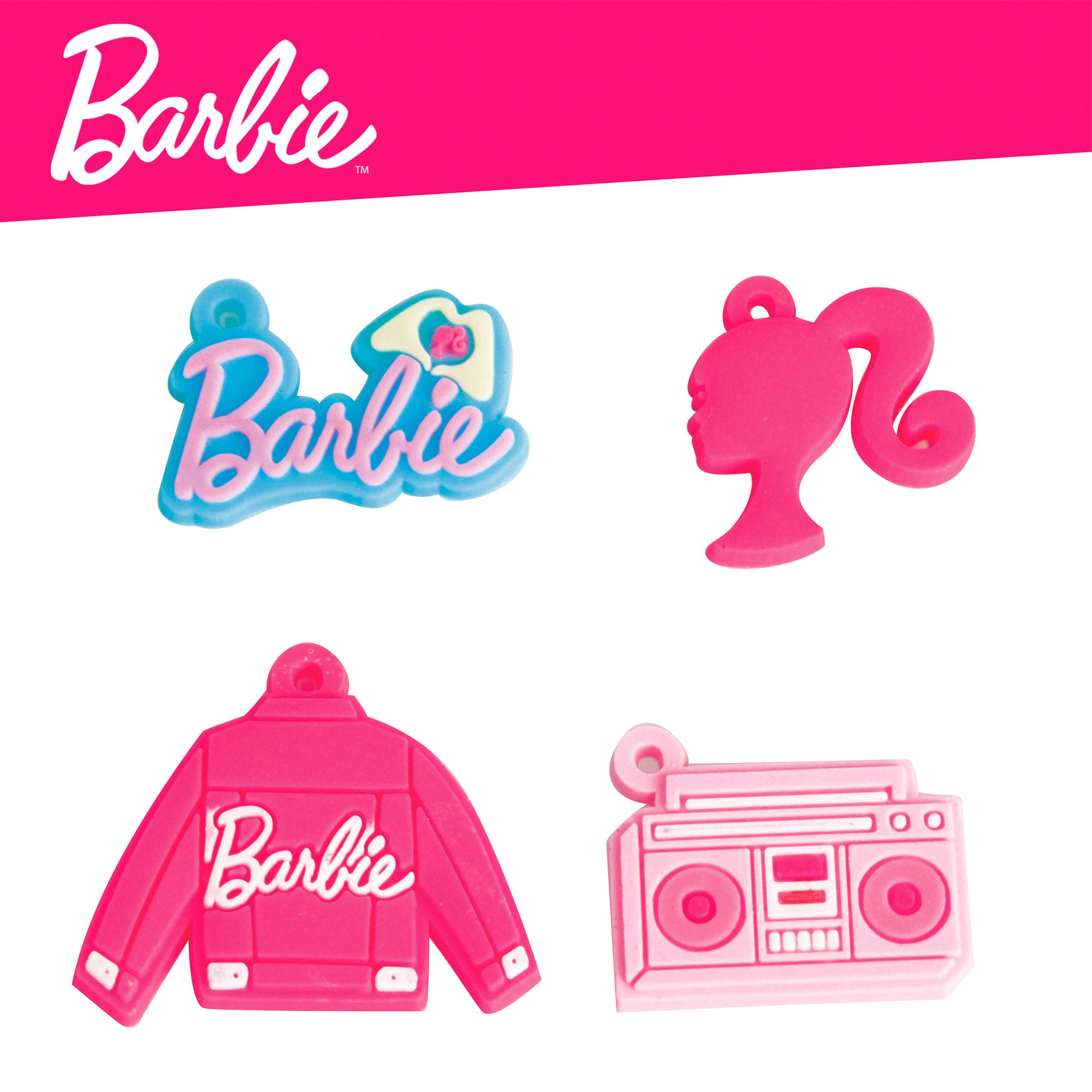 Barbie Kit para hacer pulseras y collares con bolso organizador