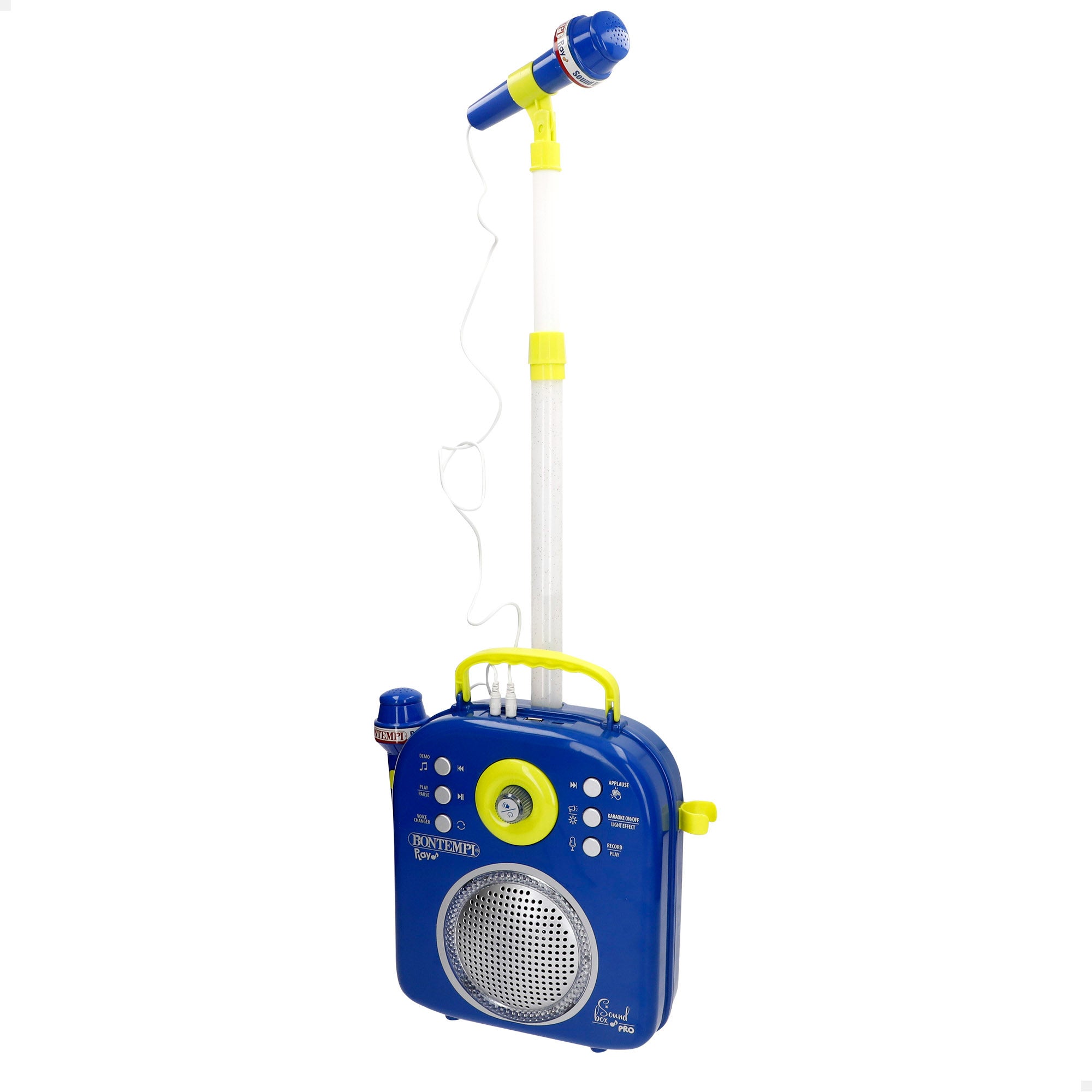 Altavoz karaoke infantil con 2 micrófonos Bontempi