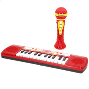 Teclado electrónico juguete 24 teclas con micrófono inalámbrico Bontempi
