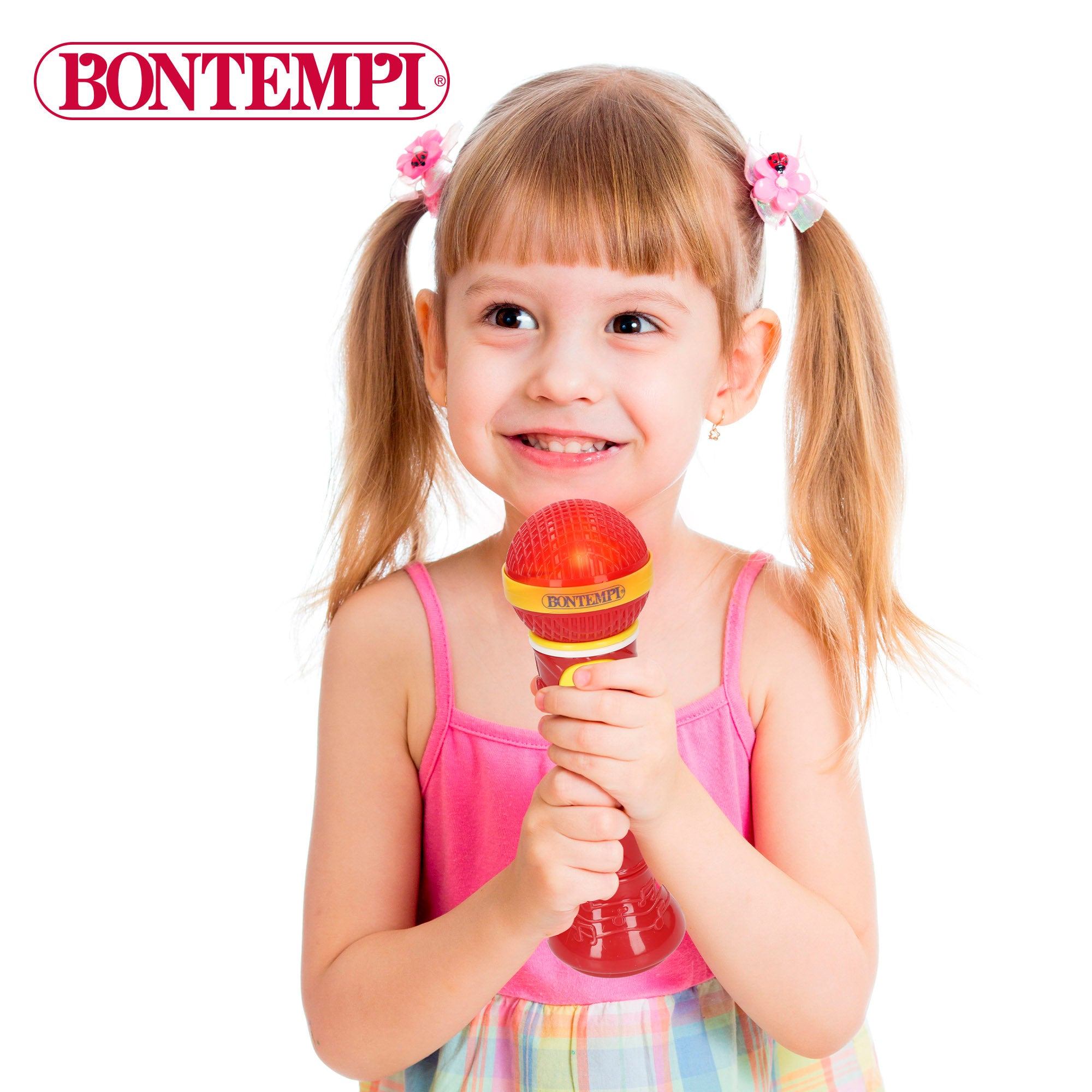 Teclado electrónico juguete 24 teclas con micrófono inalámbrico Bontempi