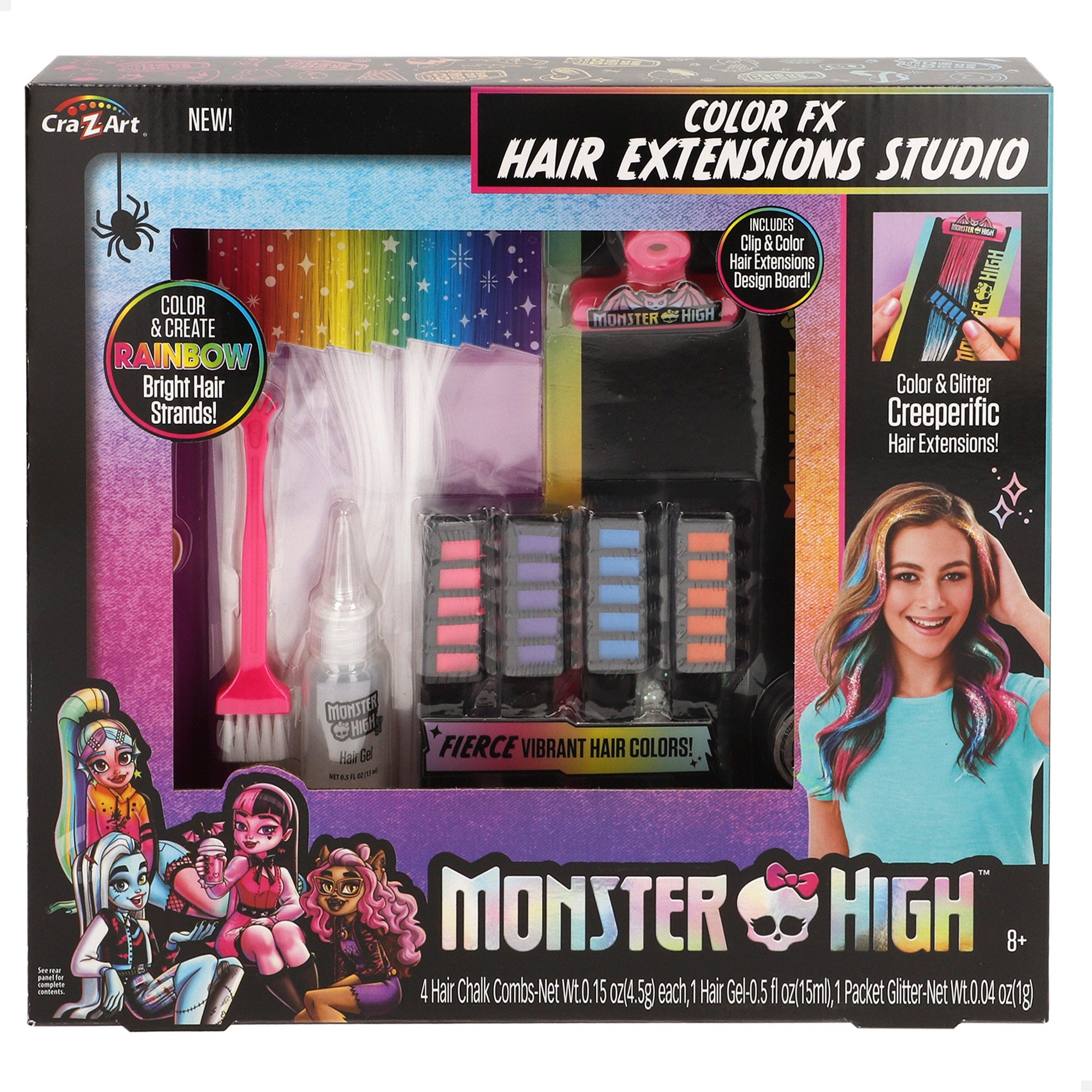 Monster High Set extensiones de pelo