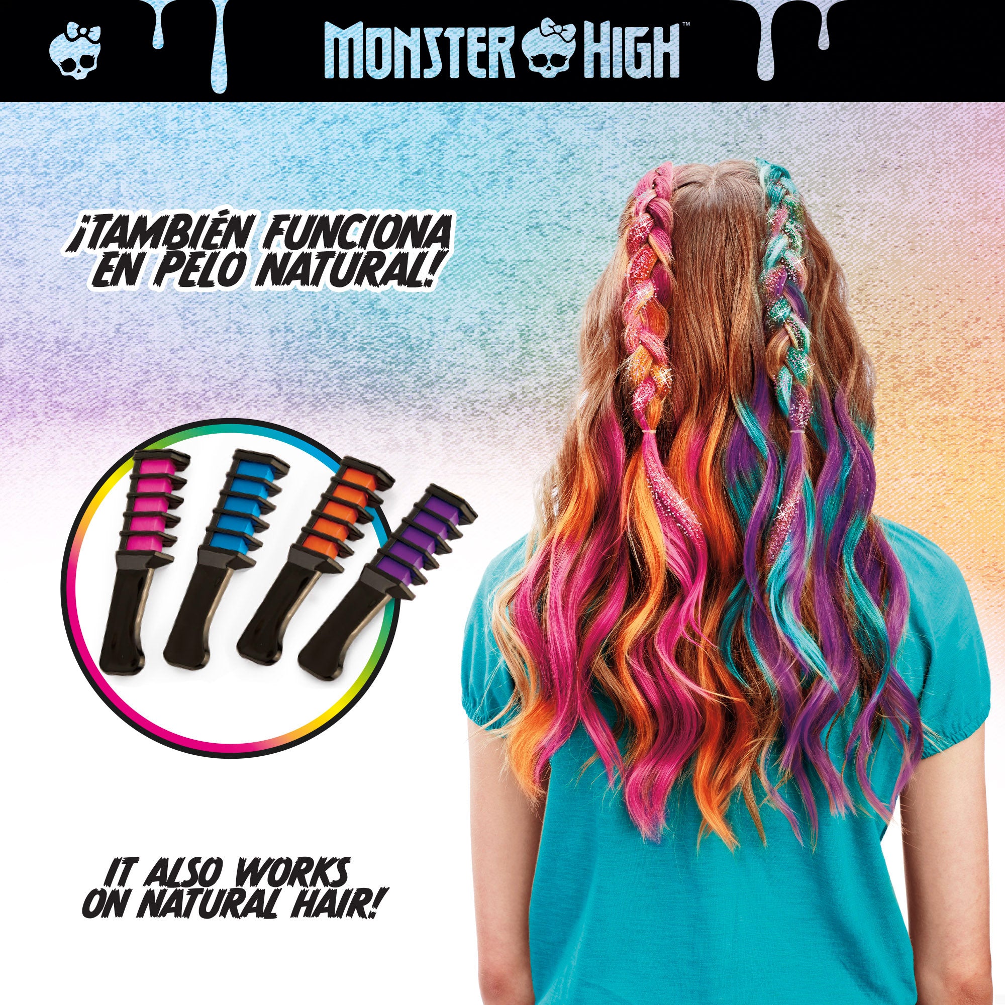 Monster High Set extensiones de pelo