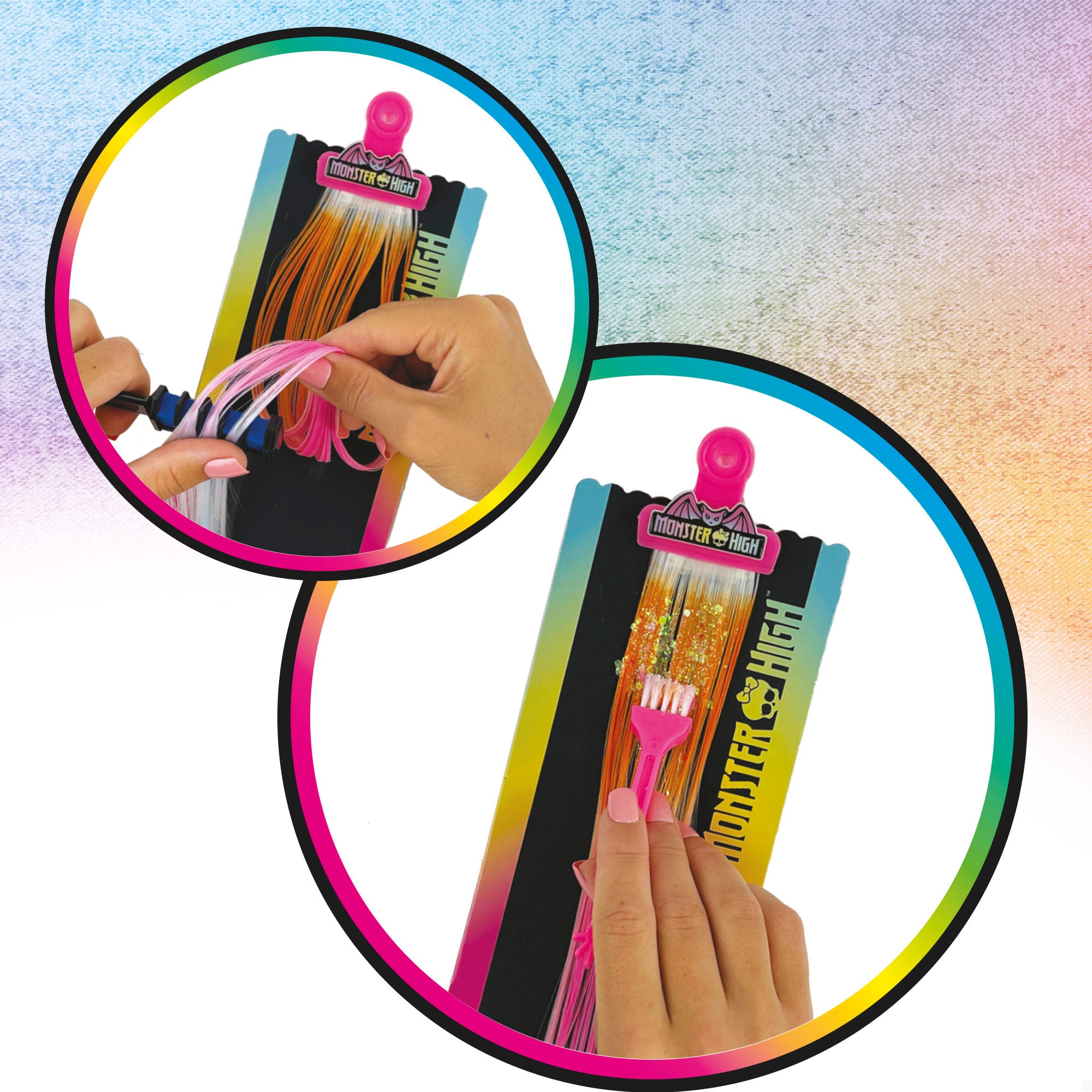 Monster High Set extensiones de pelo