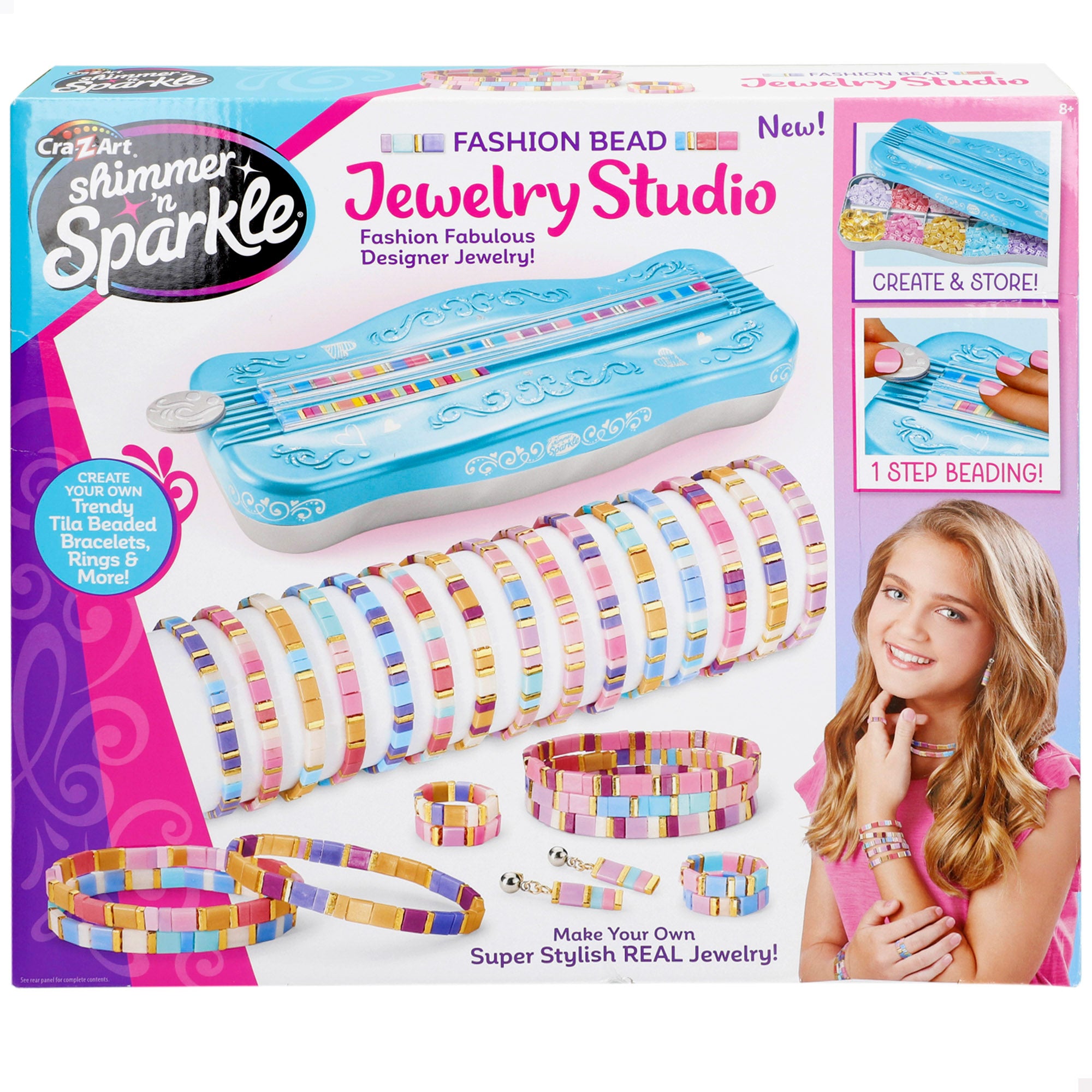 Shimmer 'n Sparkle Kit pulseras, pendientes y anillos de cuentas Tila