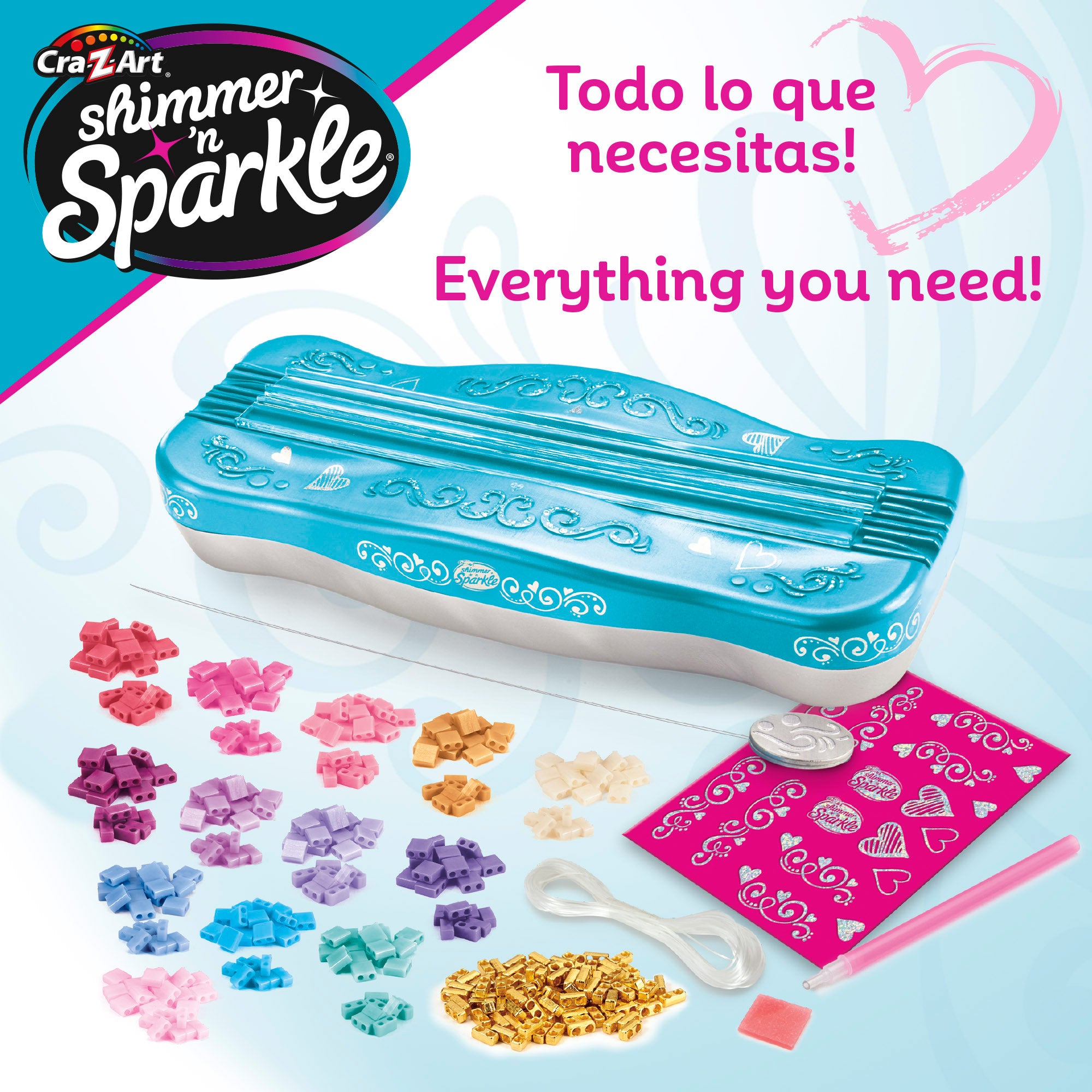 Shimmer 'n Sparkle Kit pulseras, pendientes y anillos de cuentas Tila