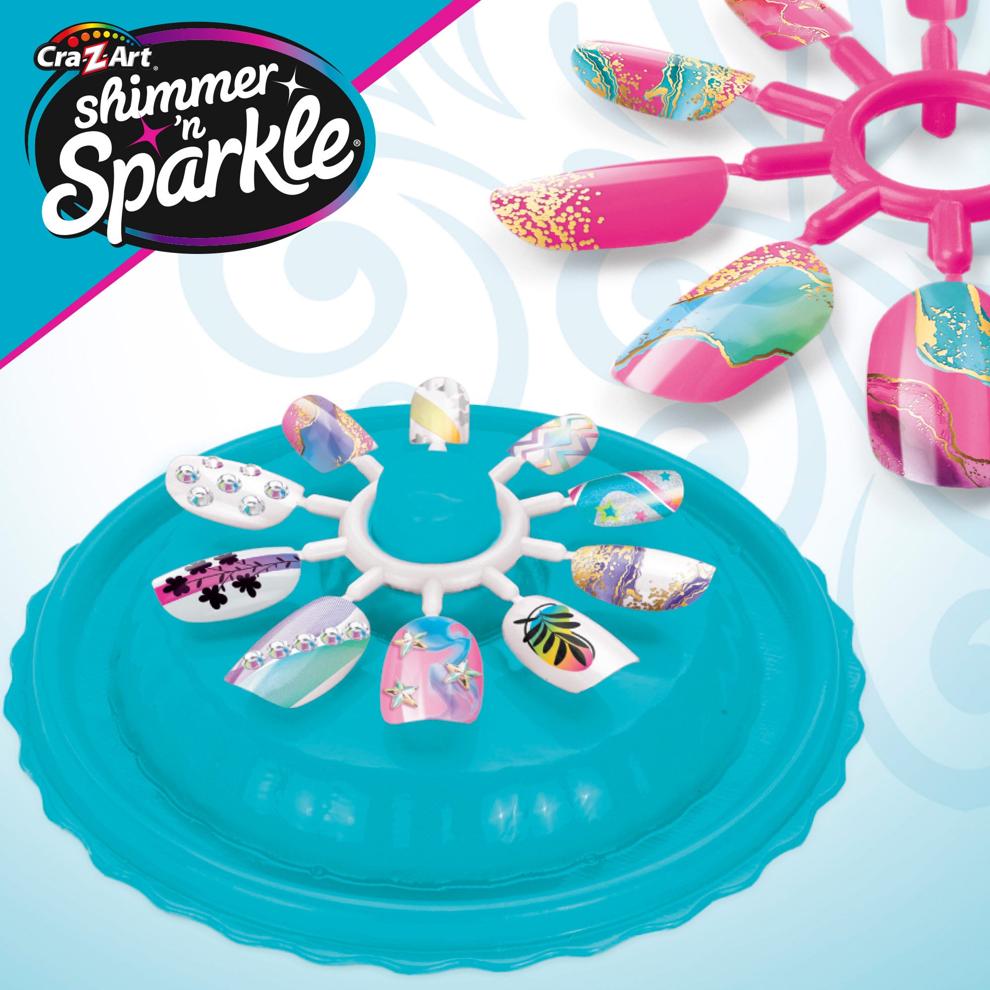 Shimmer 'n Sparkle Estudio de uñas brillantes