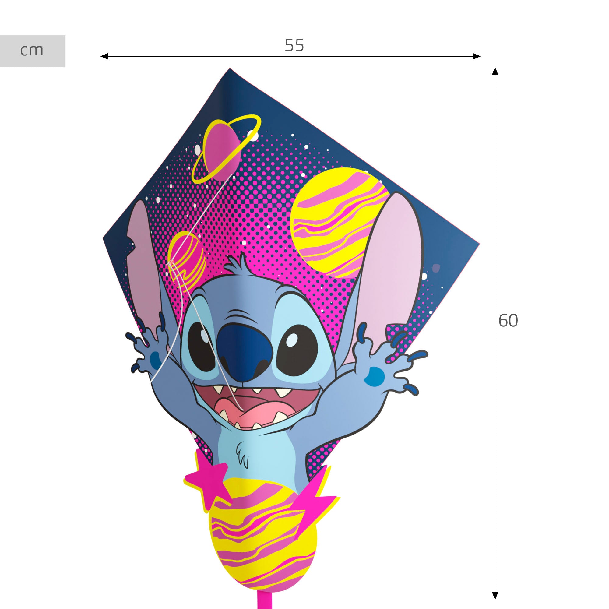 Stitch Cometa con forma de diamante Pop-Up