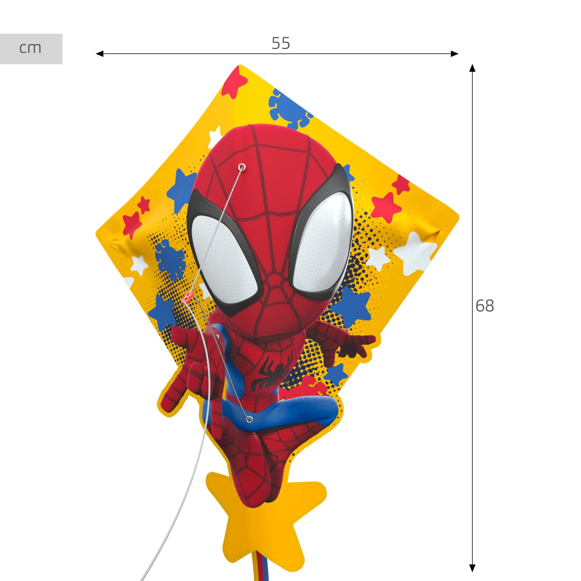 Spidey Cometa nylon diamante Pop-Up