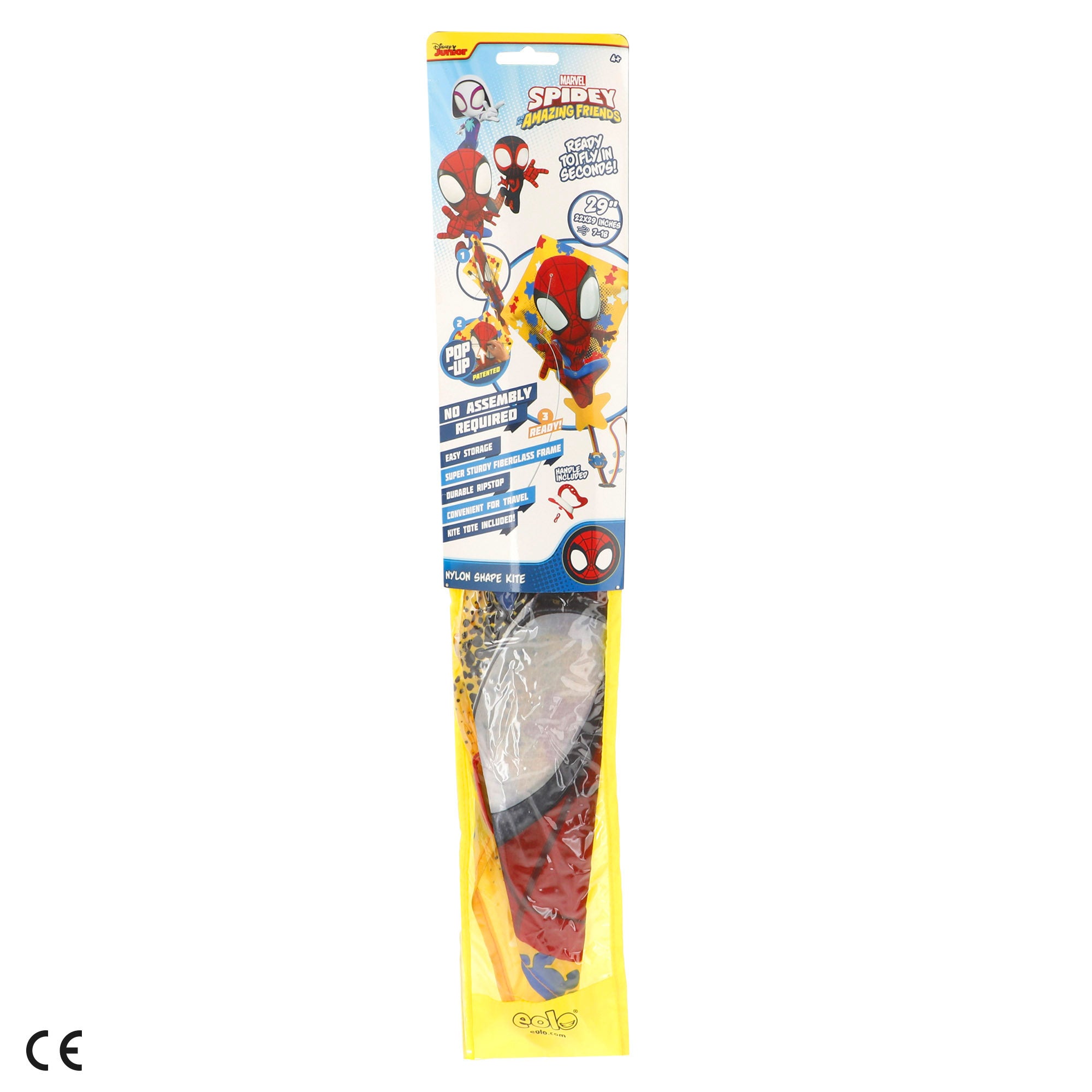 Spidey Cometa nylon diamante Pop-Up