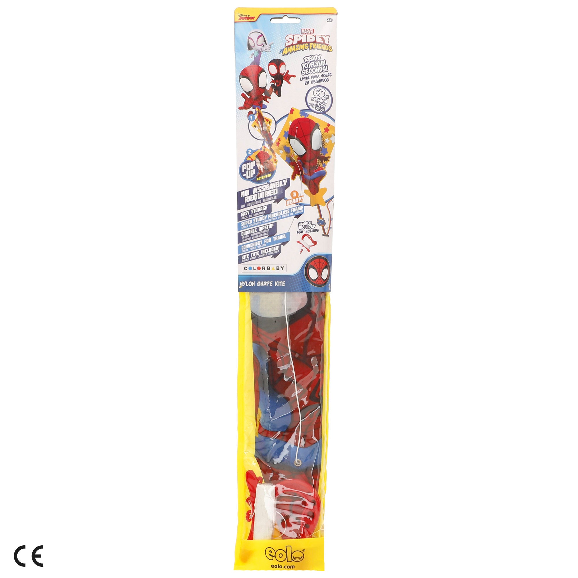 Spidey Cometa nylon diamante Pop-Up