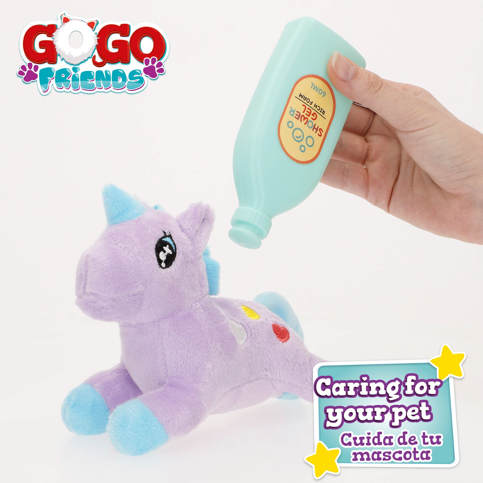 Transportín unicornio peluche con accesorios surtido Go Go Friends