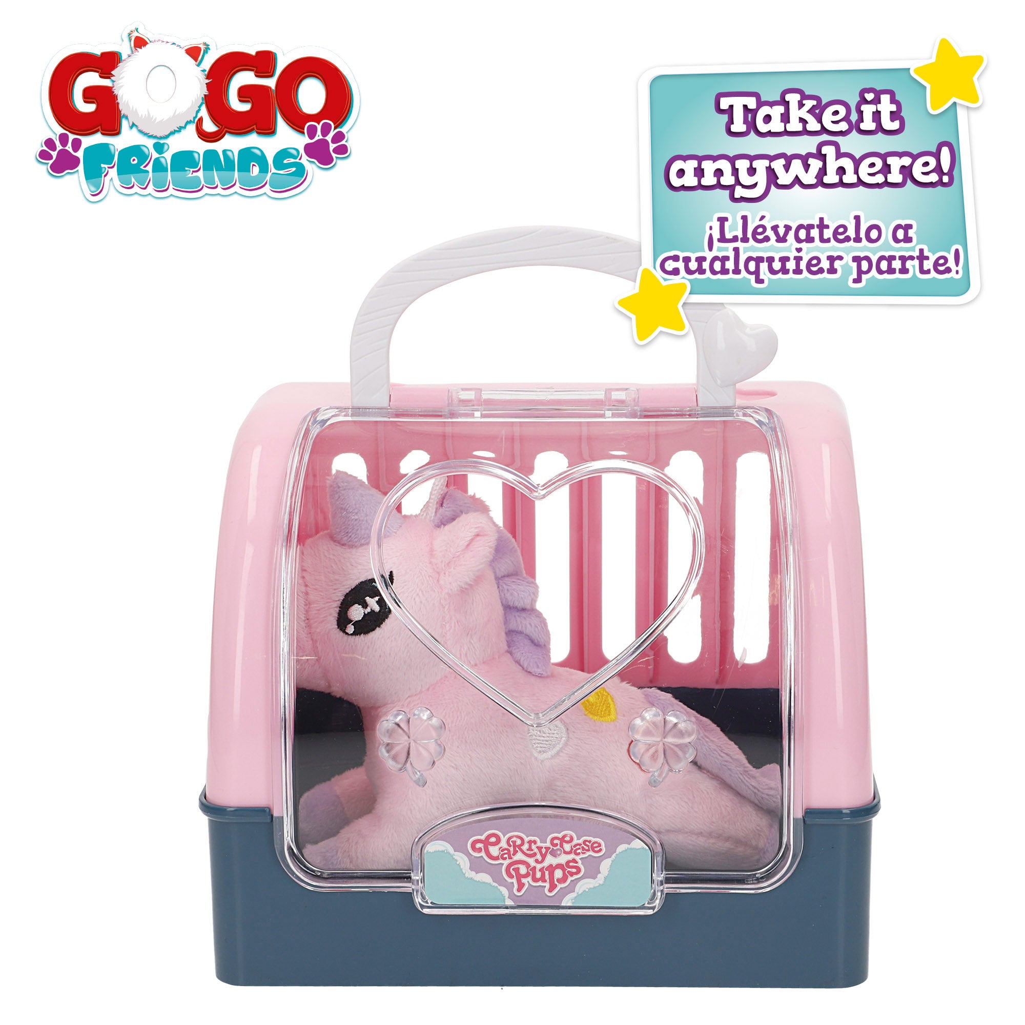 Transportín unicornio peluche con accesorios surtido Go Go Friends