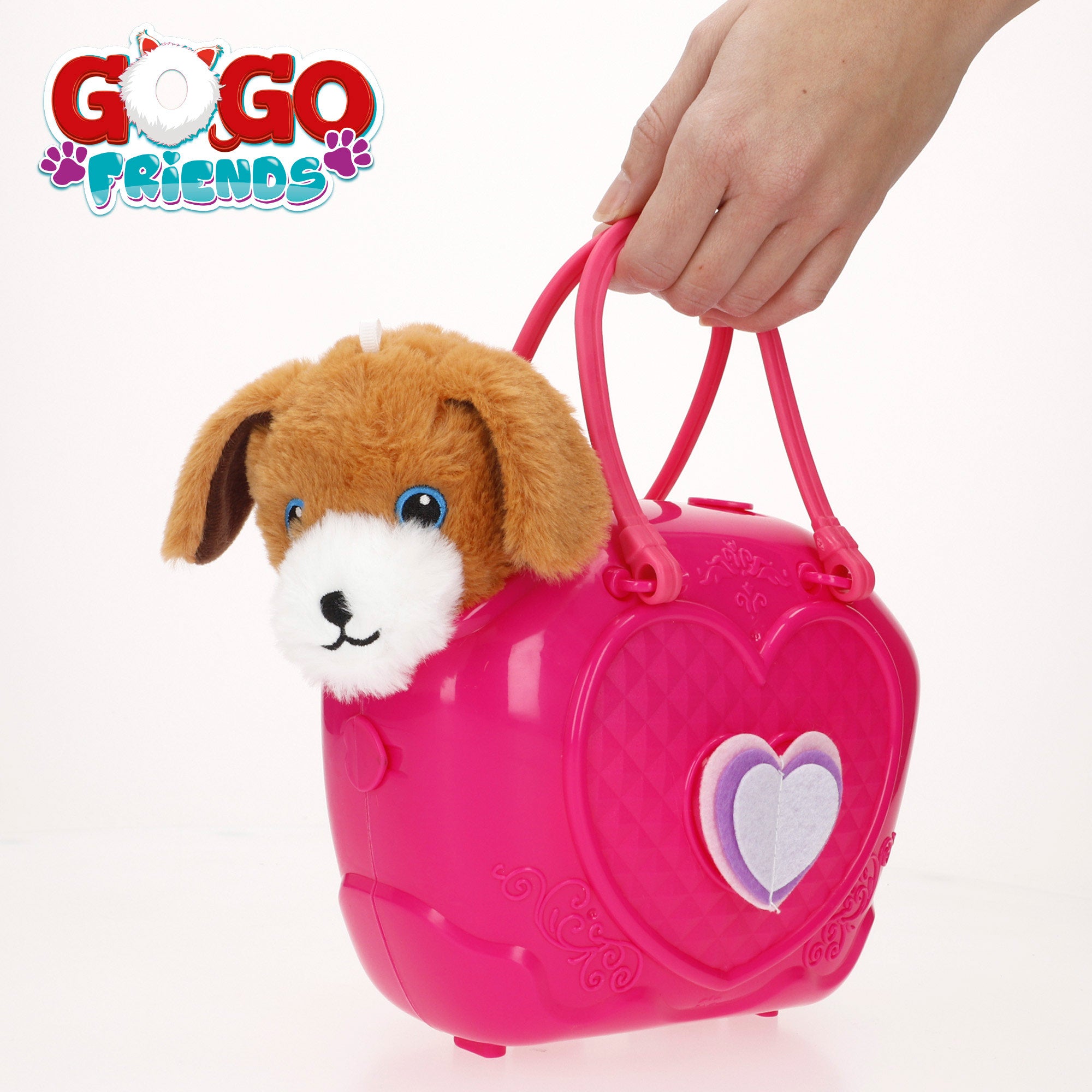Perro peluche con bolso y accesorios veterinaria Go Go Friends