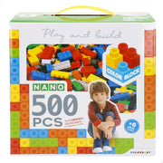 Juego bloques de construcción 500 piezas Nano Color Block