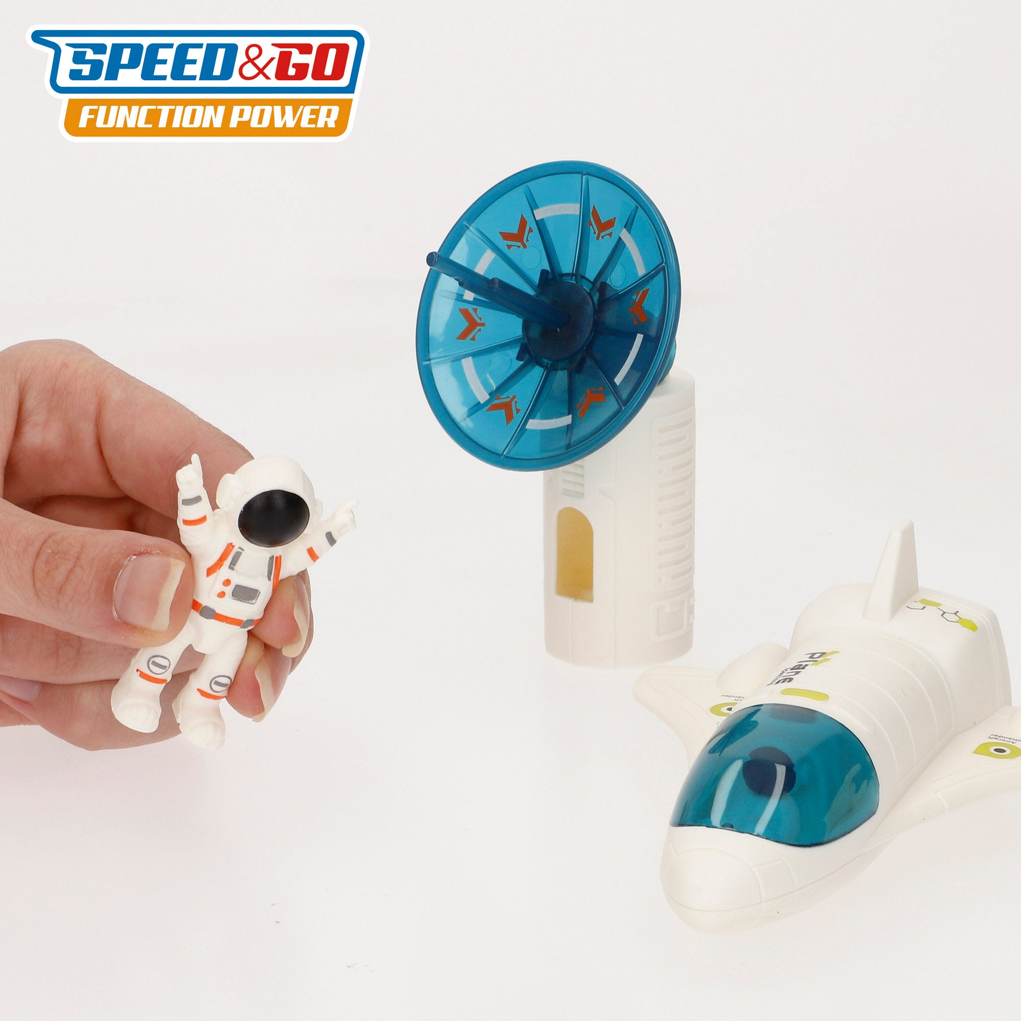 Set juego espacio 7 piezas Speed & Go