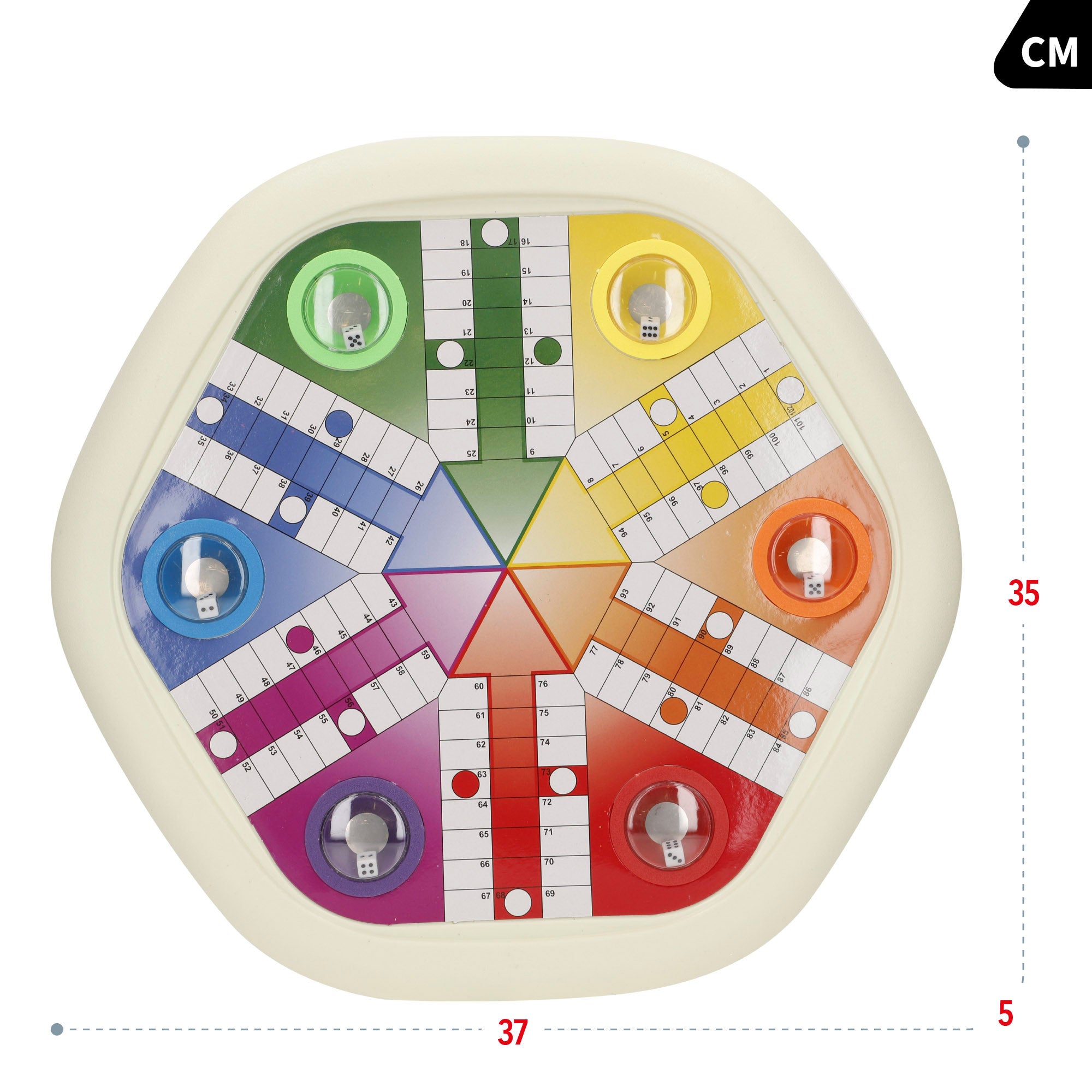Parchís y oca 2 en 1 automático CB Games