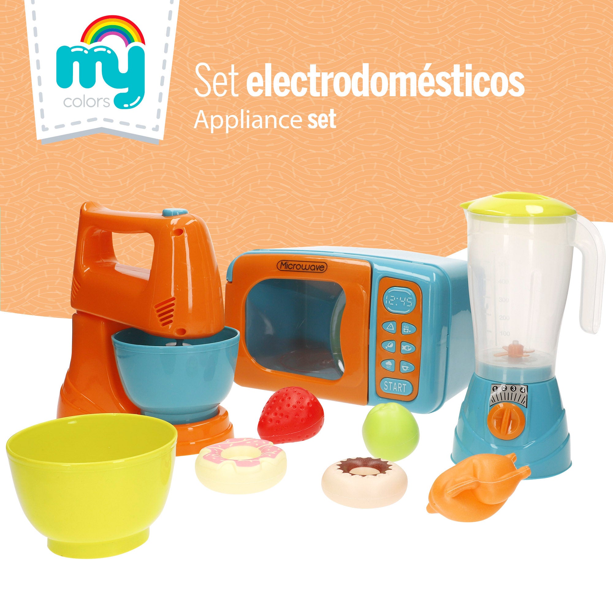 Set cocina juguete con accesorios My Home