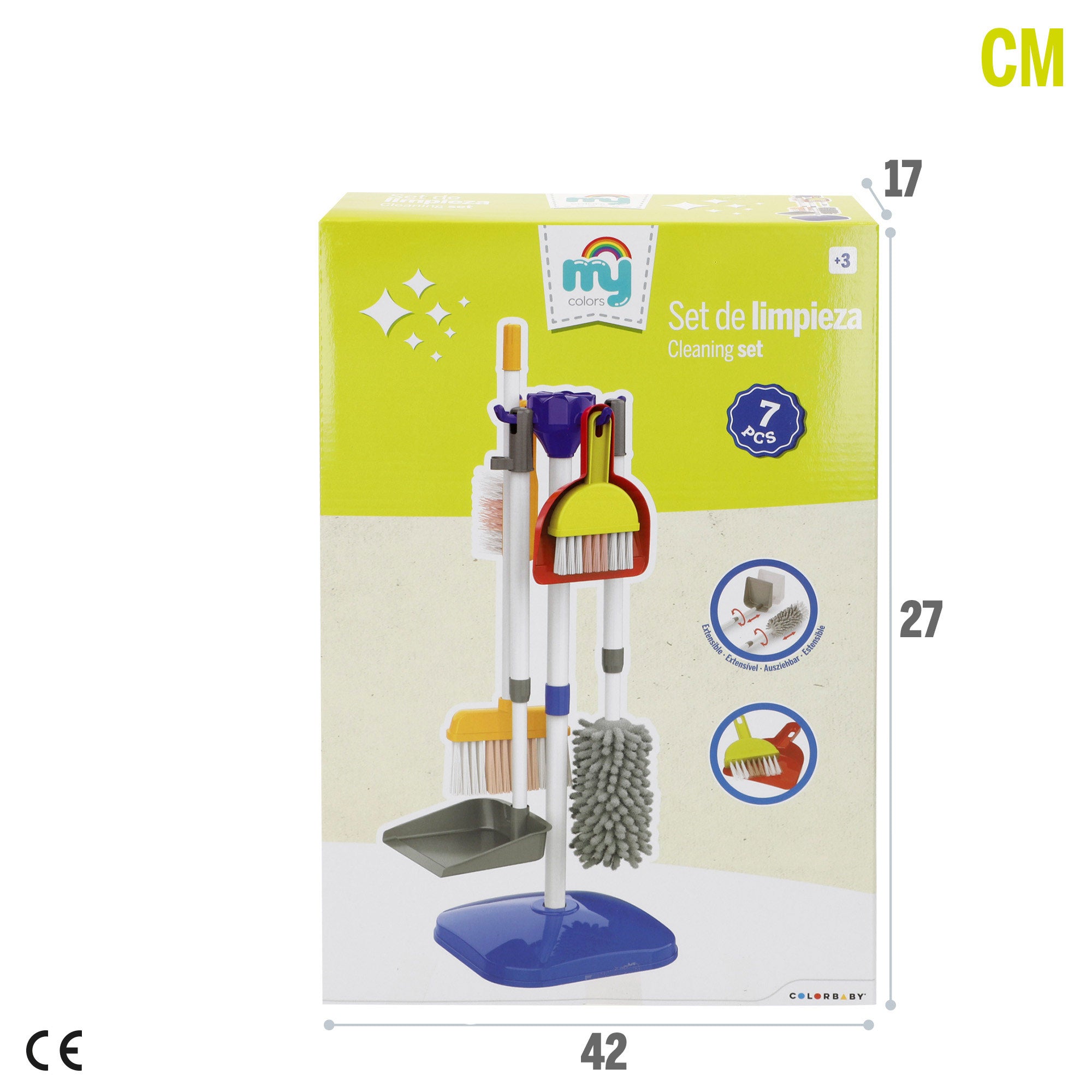 Kit limpieza infantil 7 pcs My Home