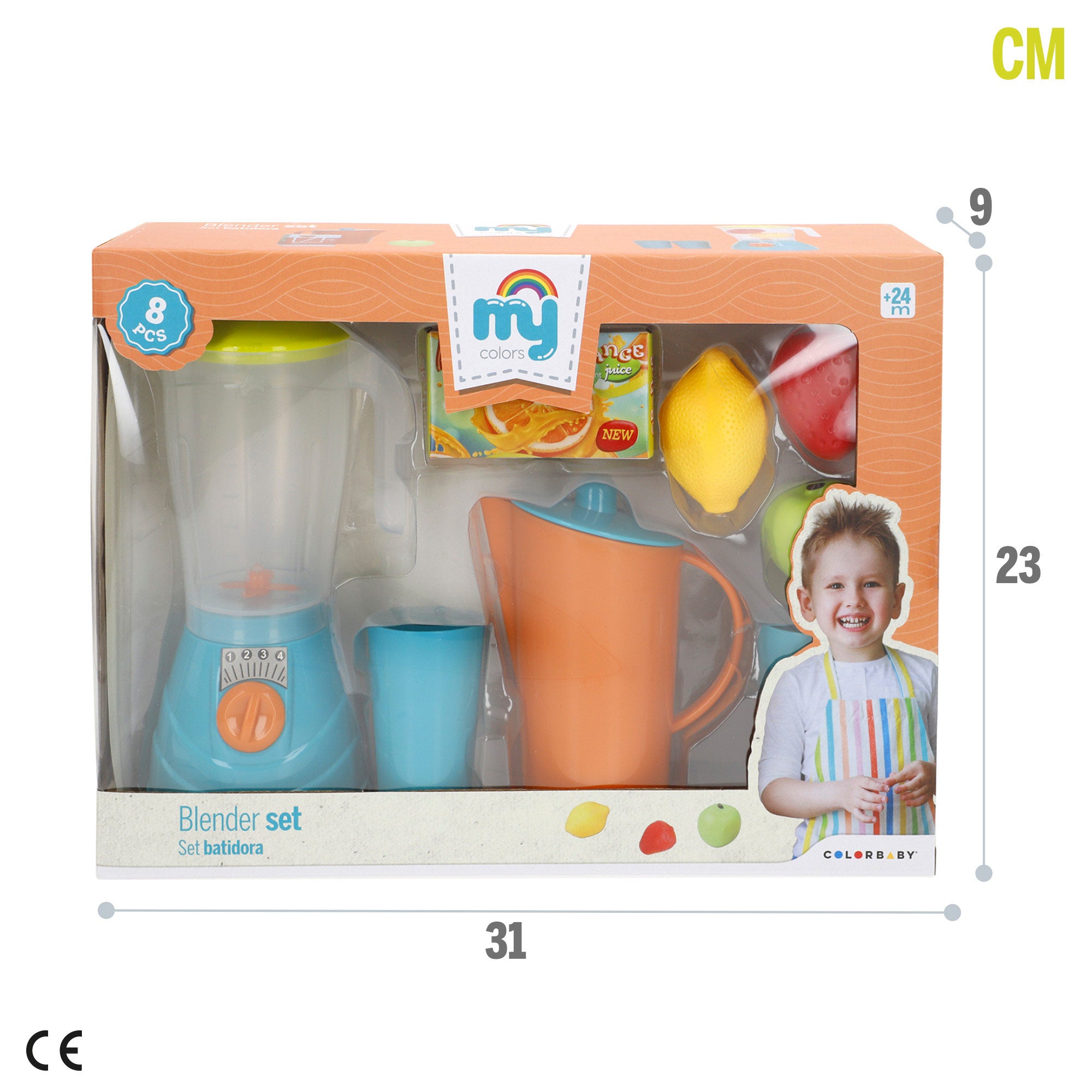 Set cocina juguete licuadora con accesorios My Home