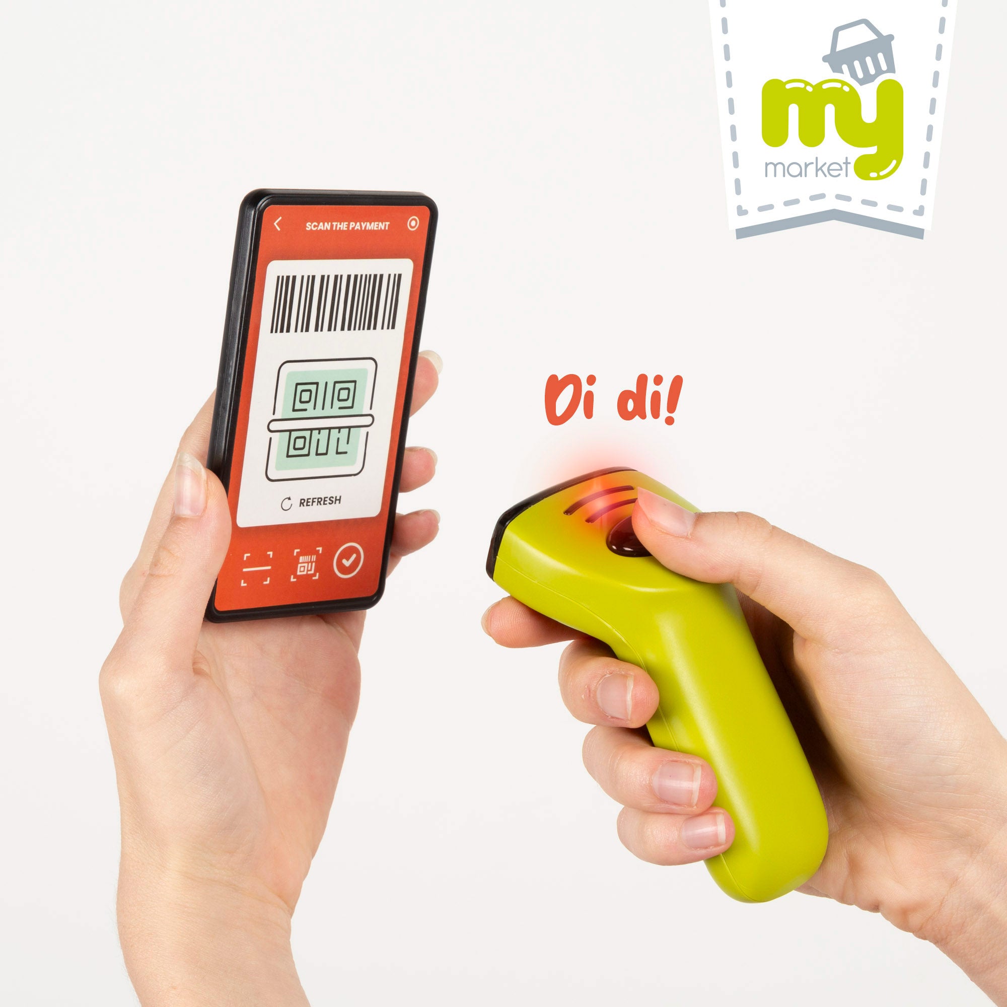 Supermercado juguete con carrito, luz y sonido My Home