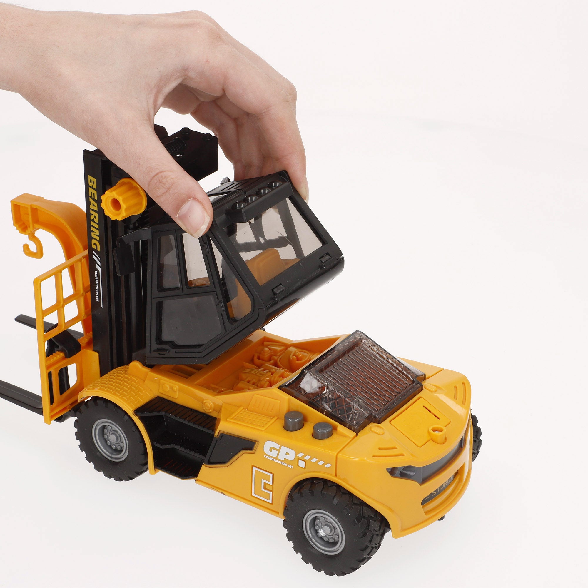 Carretilla elevadora juguete con luz y sonido 1:16 Speed & Go