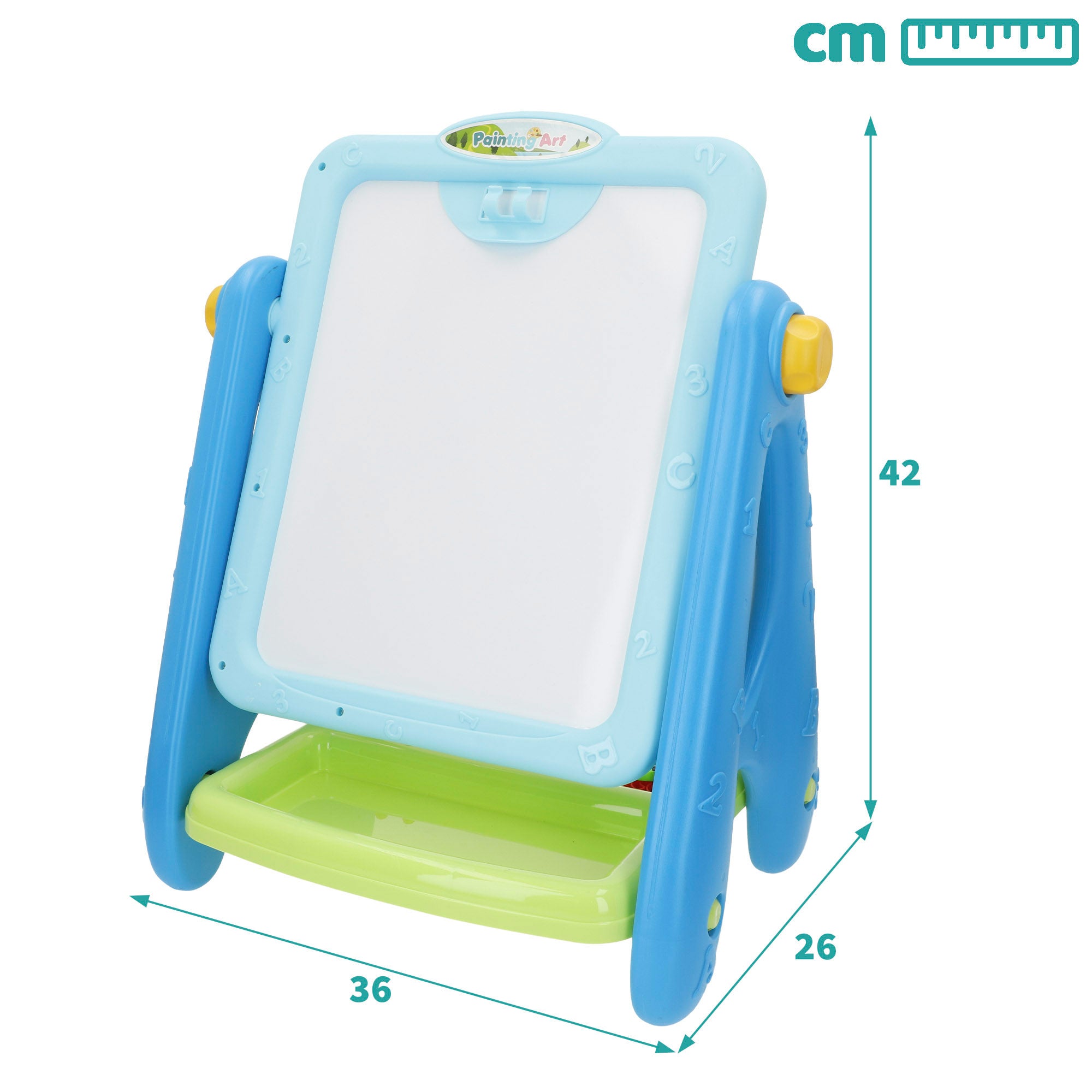 Pizarra magnética 2 en 1 con números y letras Good Idea