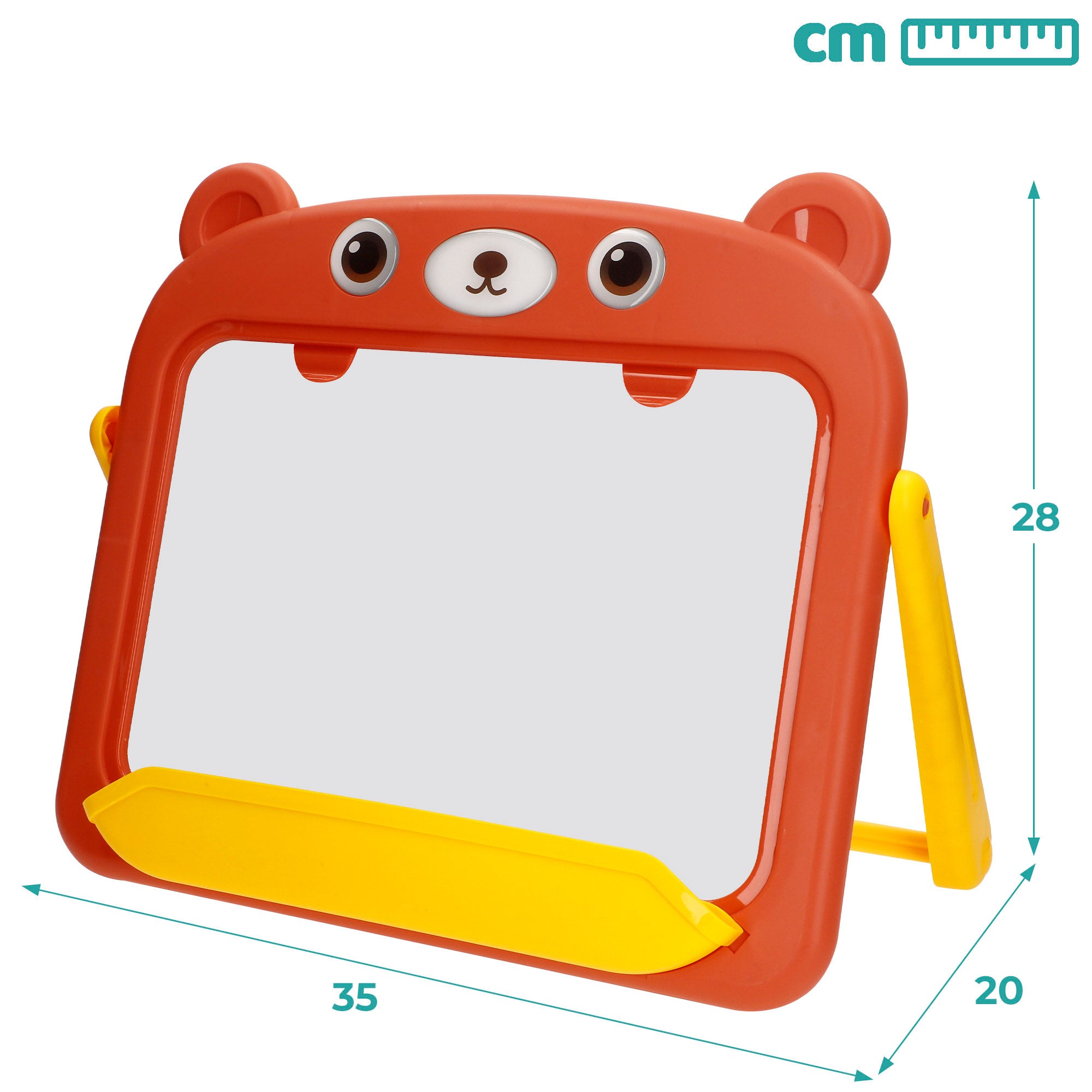 Pizarra magnética oso 2 en 1 con accesorios Good Idea