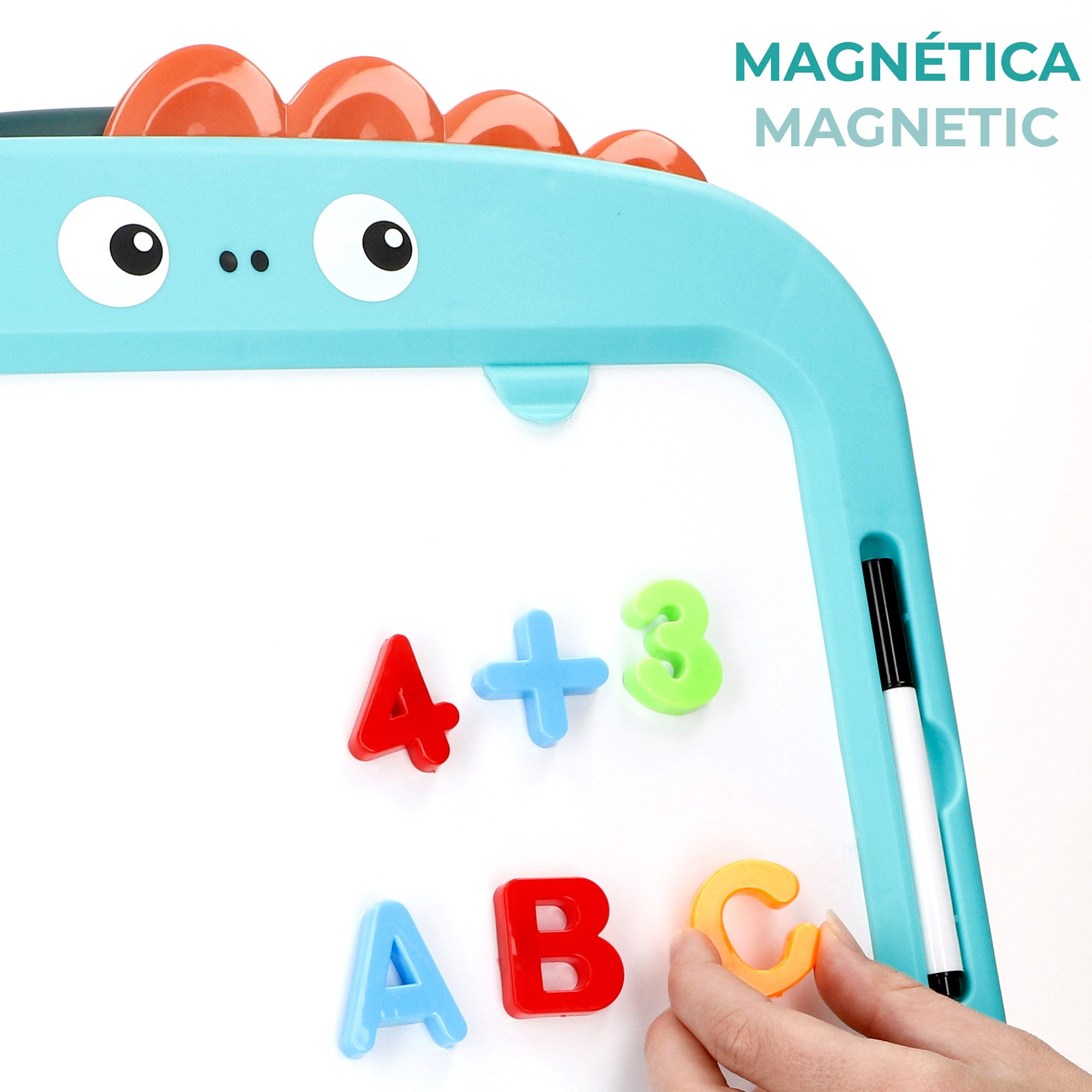 Pizarra magnética 2 en 1 altura regulable con accesorios Good Idea