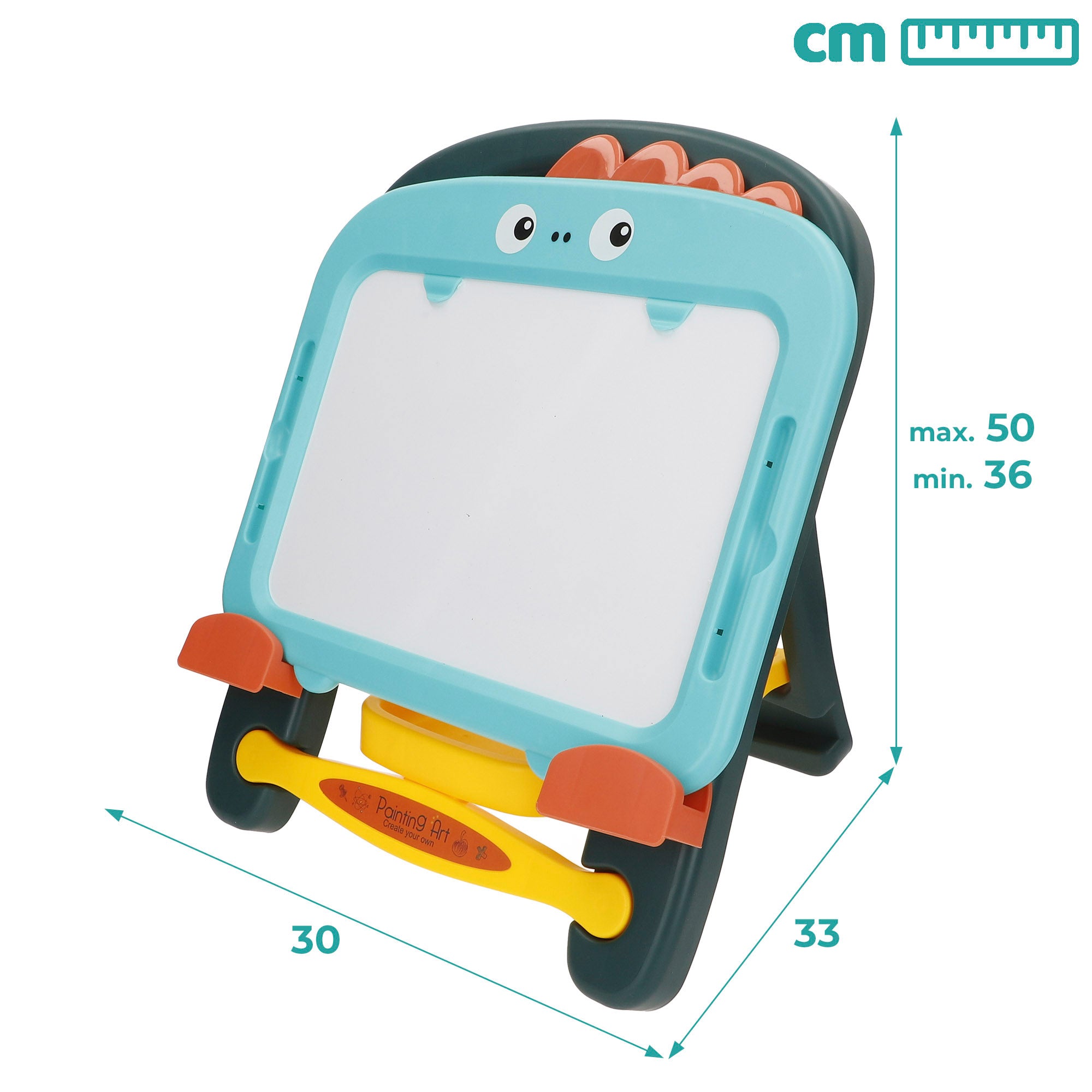 Pizarra magnética 2 en 1 altura regulable con accesorios Good Idea