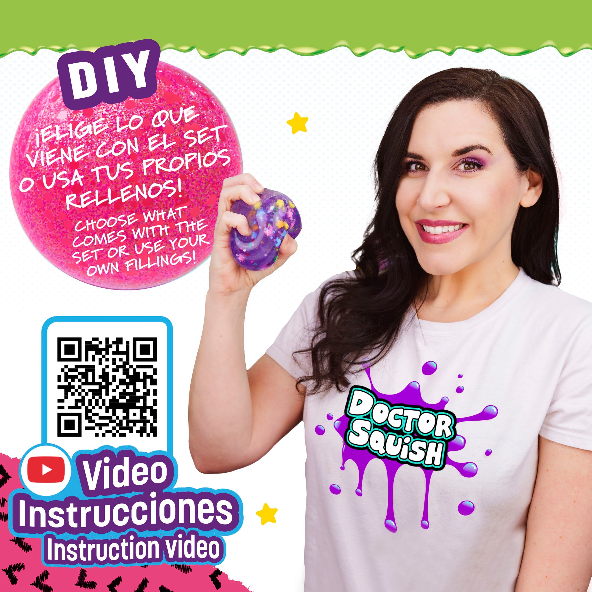 Doctor Squish Fábrica de bolas squishy slime antiestrés