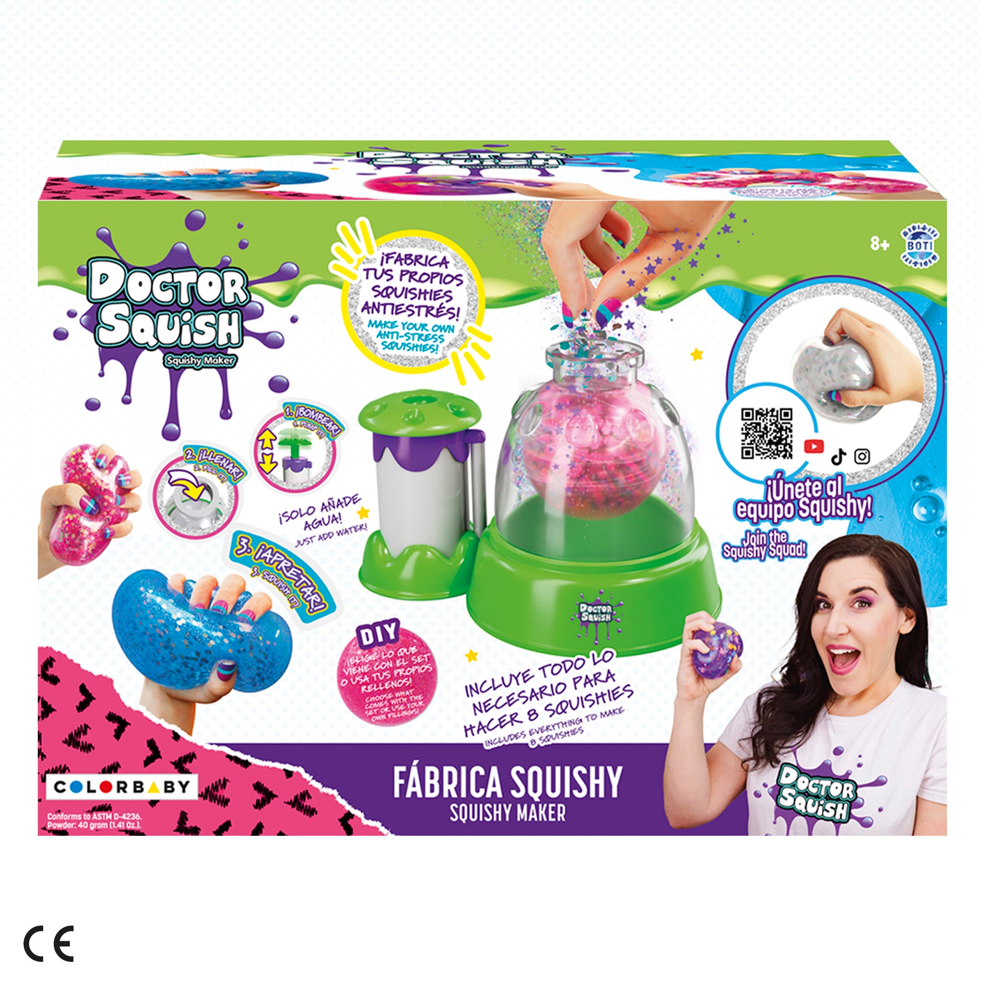 Doctor Squish Fábrica de bolas squishy slime antiestrés