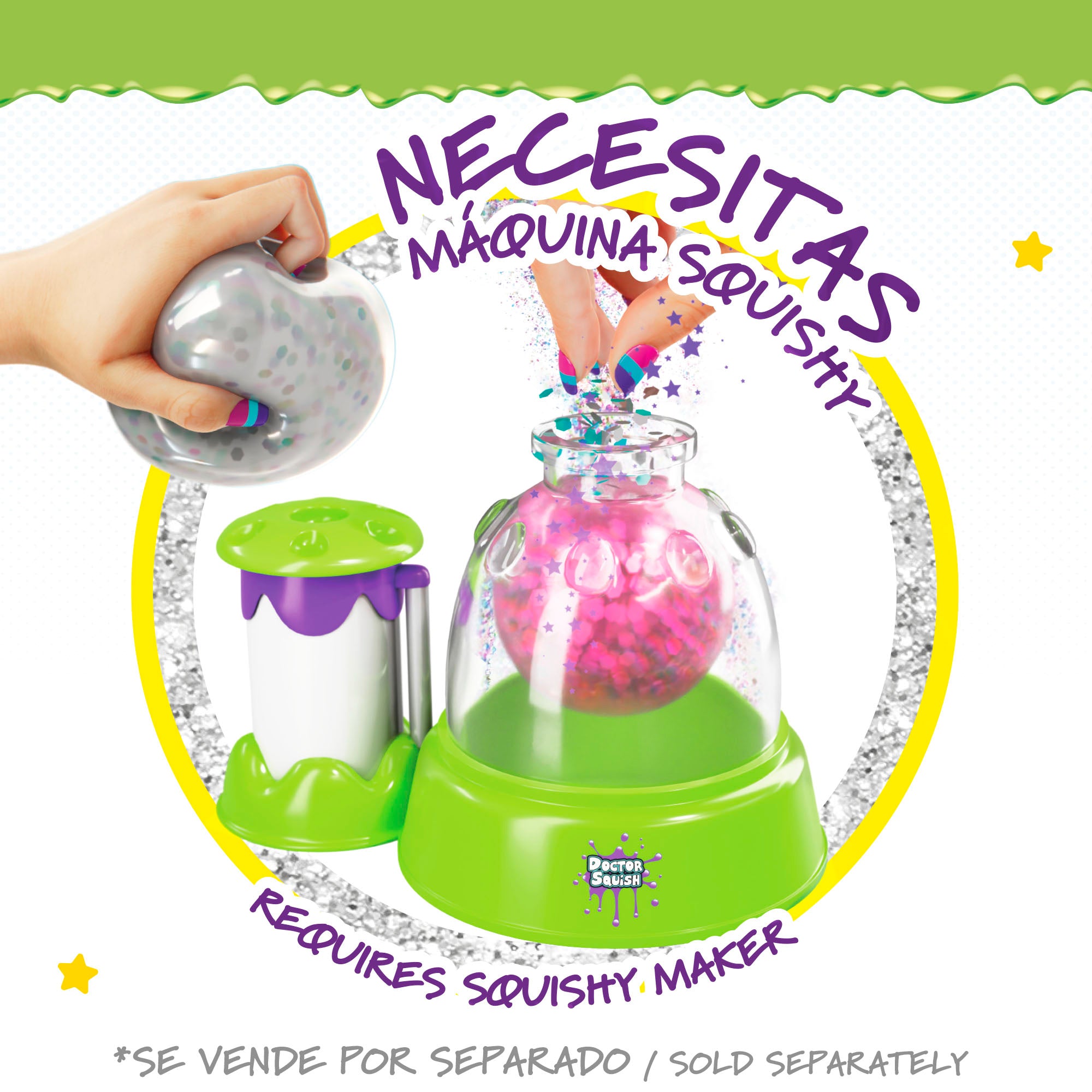 Doctor Squish Kit recarga fábrica de bolas squishy slime antiestrés