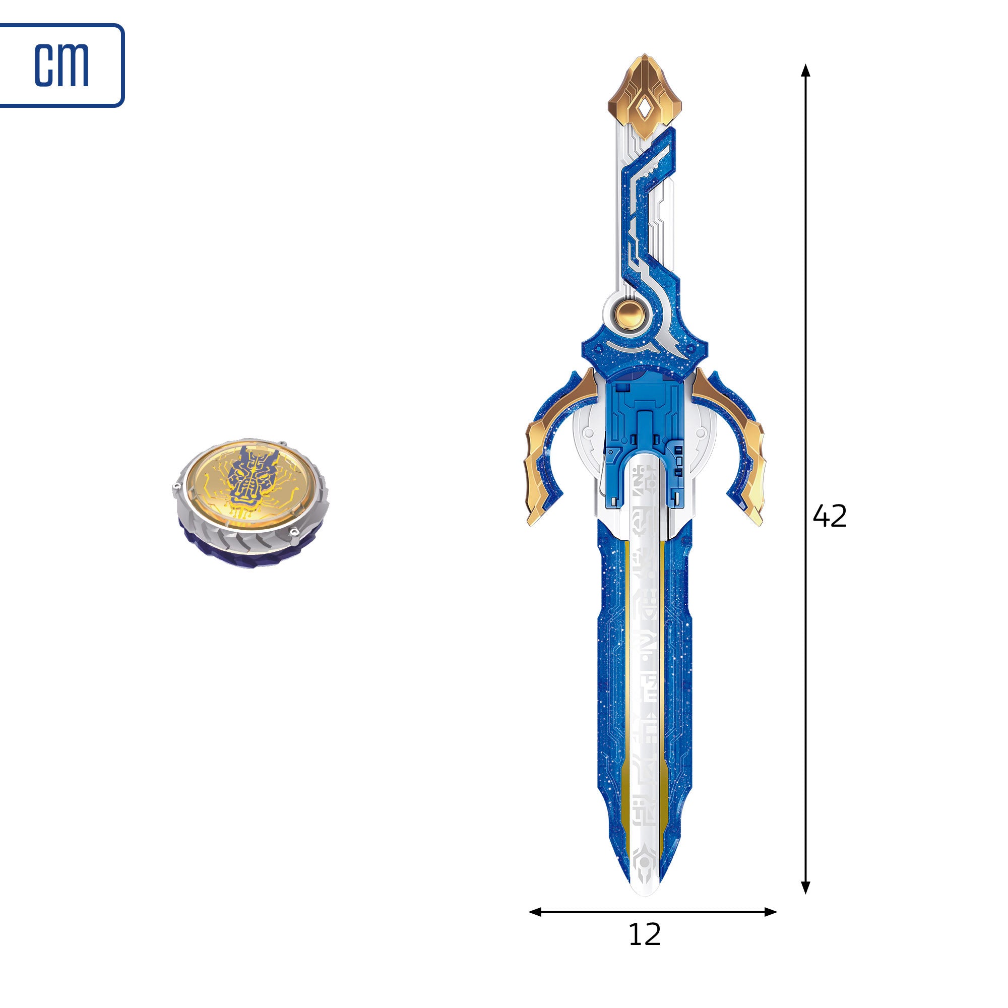 Infinity Nado Peonza con lanzador espada Pack Fury Wave Dragon