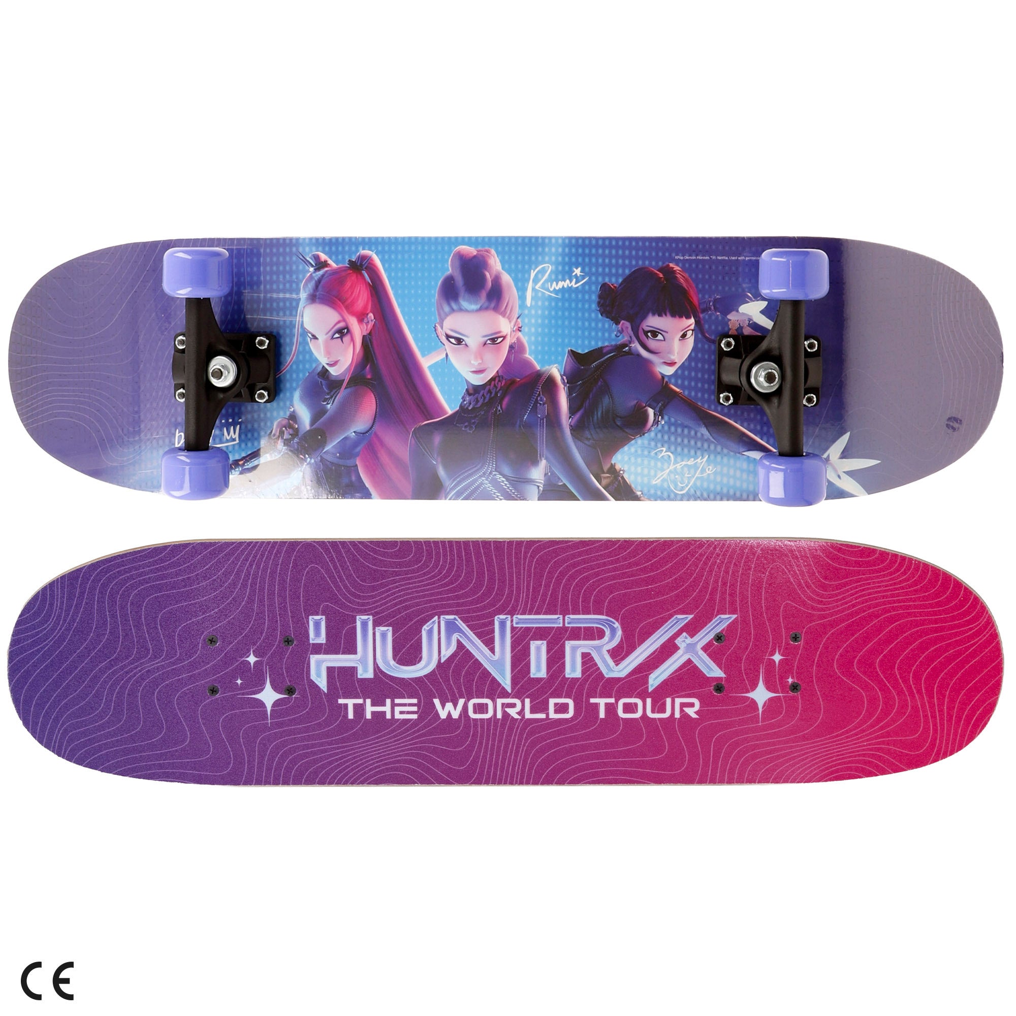 KPop Demon Hunters Monopatín madera máx.50 kg + 5 años