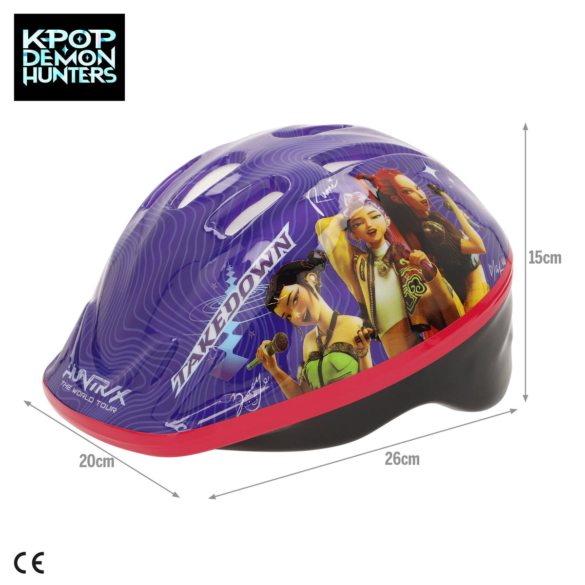KPop Demon Hunters Casco infantil 48-52 cm