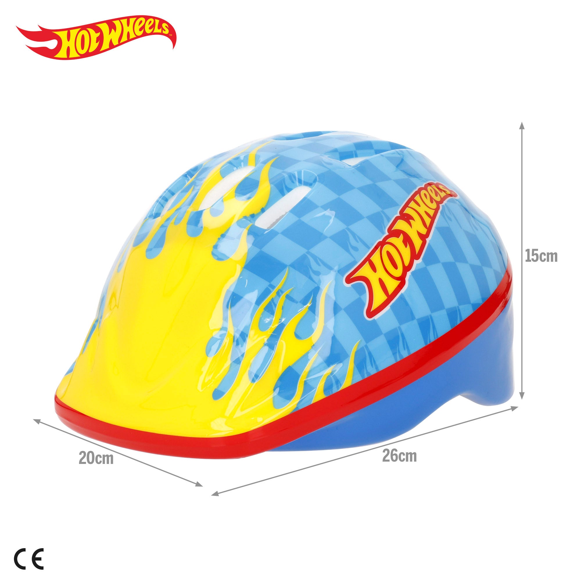 Hot Wheels Casco infantil 48-52 cm