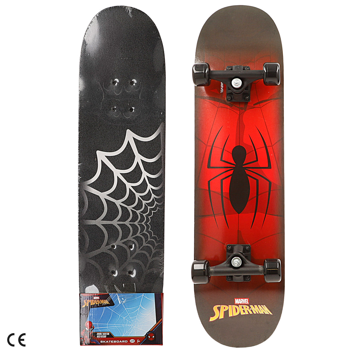 Spiderman Monopatín 79x20 cm + 5 años