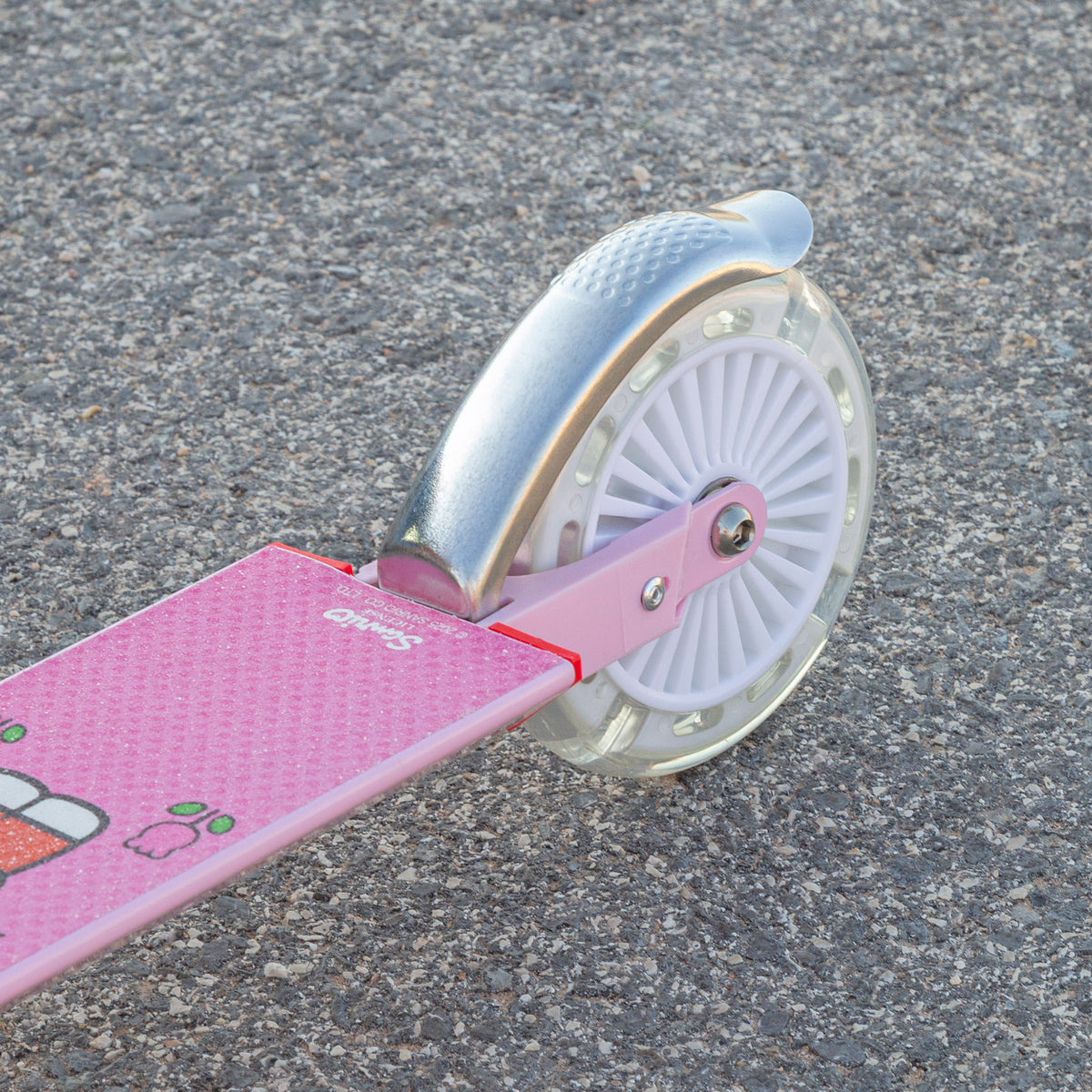 Hello Kitty Patinete plegable 2 ruedas con luces