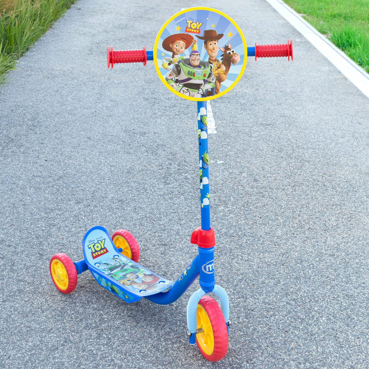 Toy Story Patinete plegable 3 ruedas + 2 años