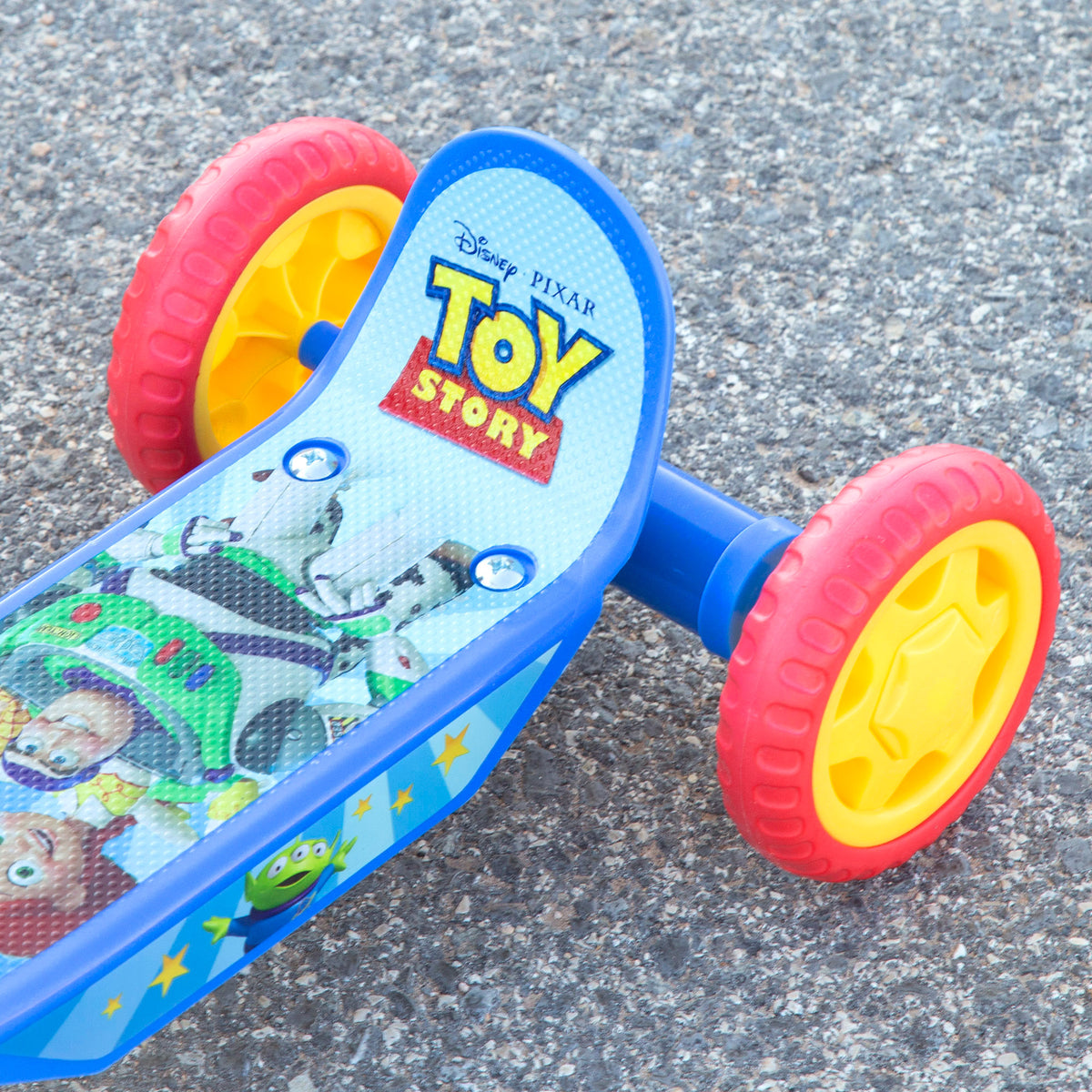 Toy Story Patinete plegable 3 ruedas + 2 años