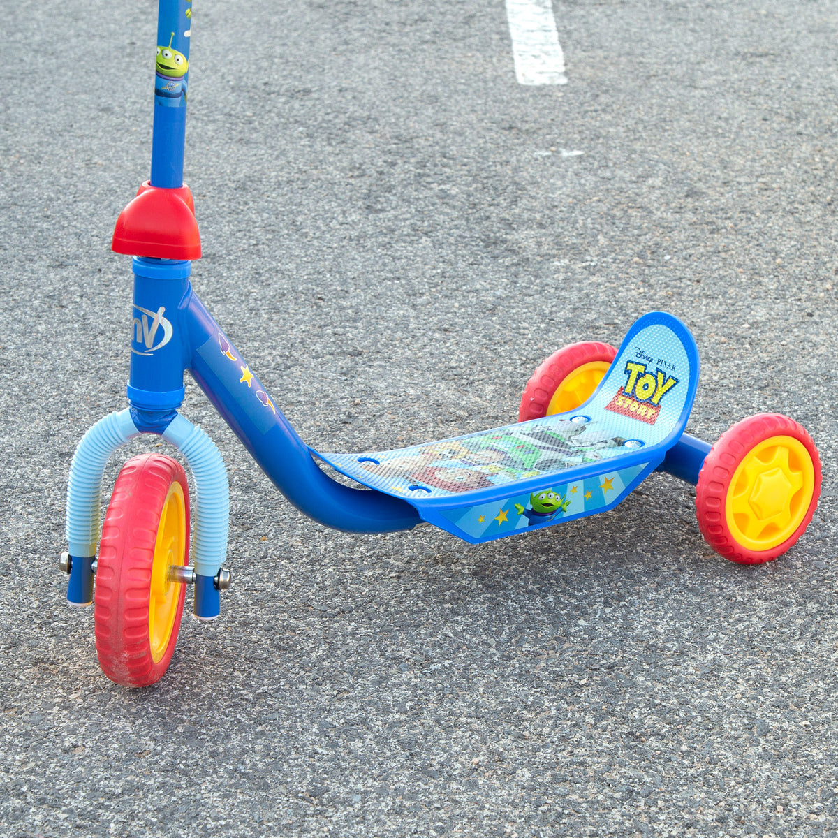 Toy Story Patinete plegable 3 ruedas + 2 años