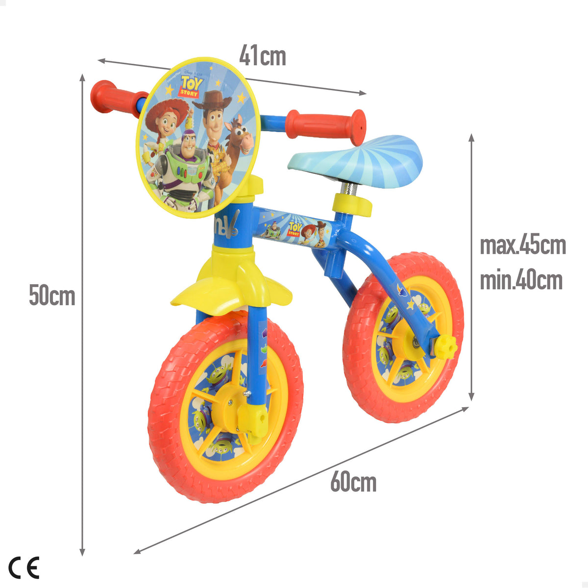 Toy Story Bicicleta evolutiva 2 en 1 + 2 años
