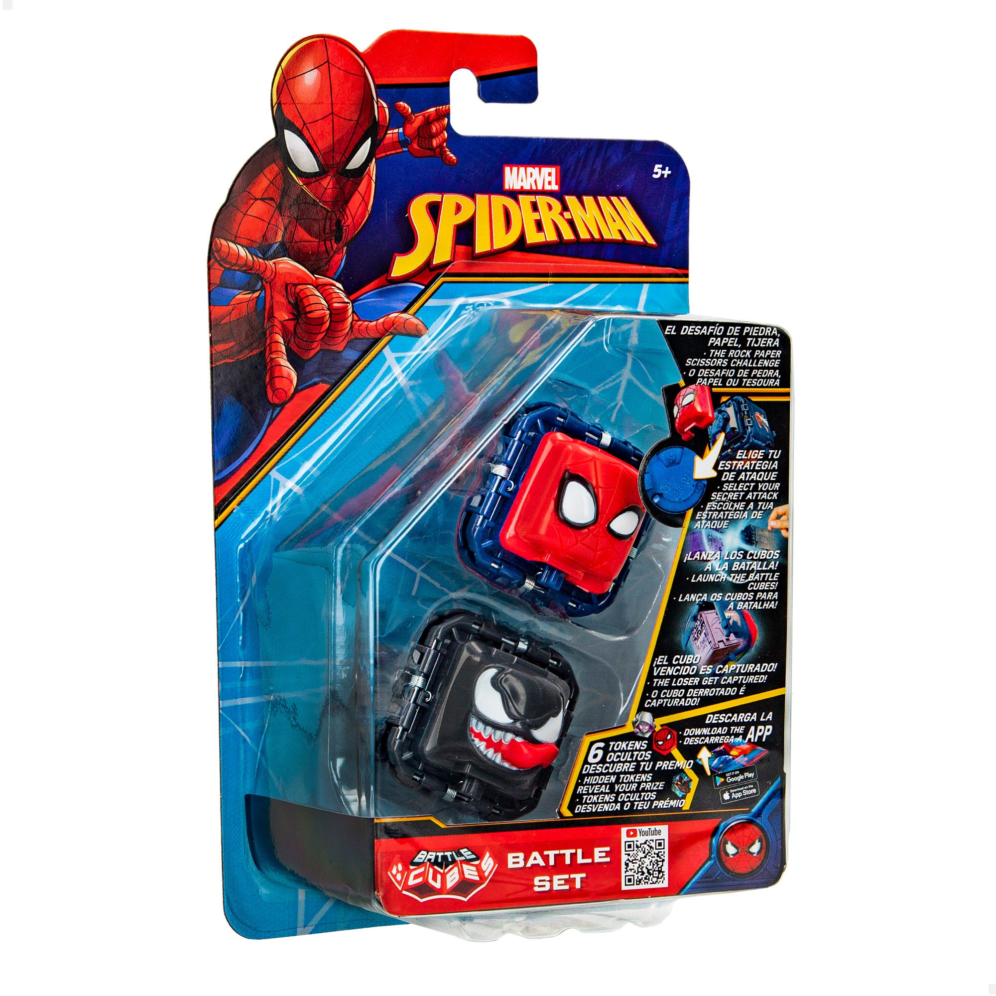 Battle Cubes Marvel Spider-Man set 2 cubos