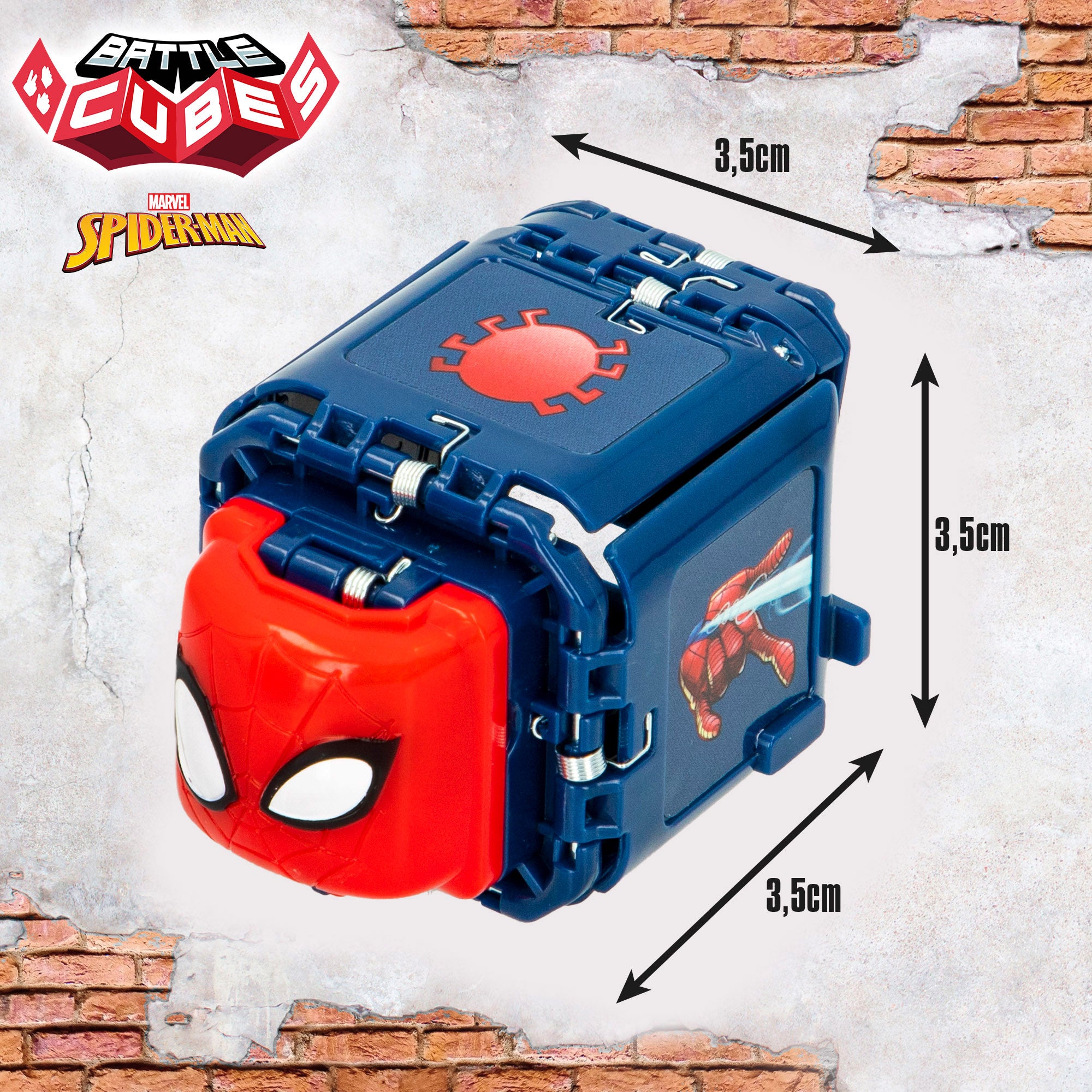 Battle Cubes Marvel Spider-Man set 2 cubos