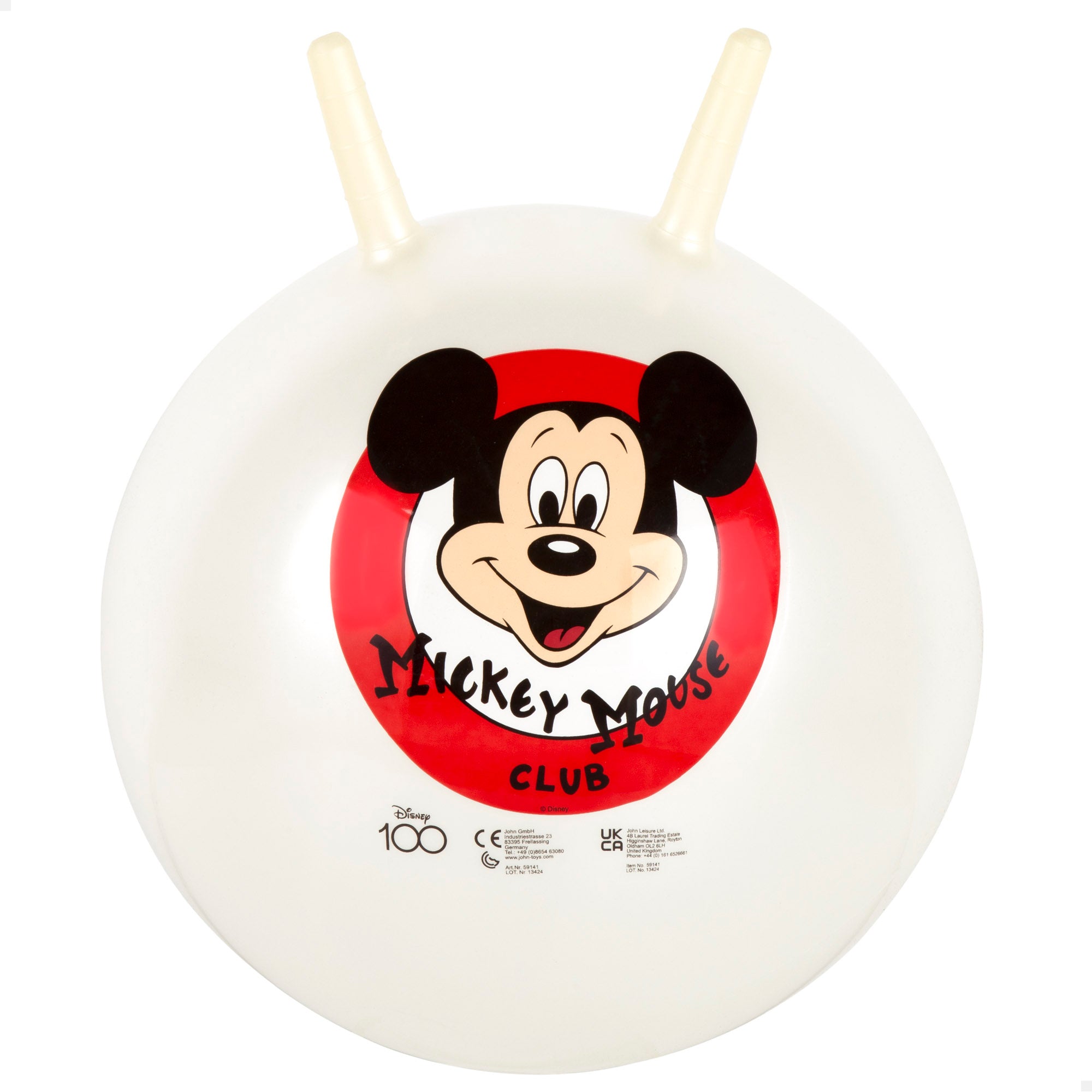 Disney Pelota saltarina hinchable Mickey Mouse Ø45-50 cm